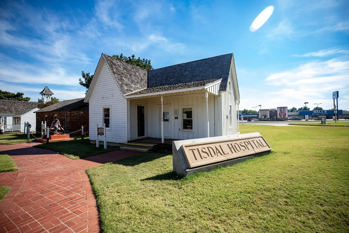 Tisdale Hospital - Historic Village at the National Route 66 Museum in Elk City, Oklahoma