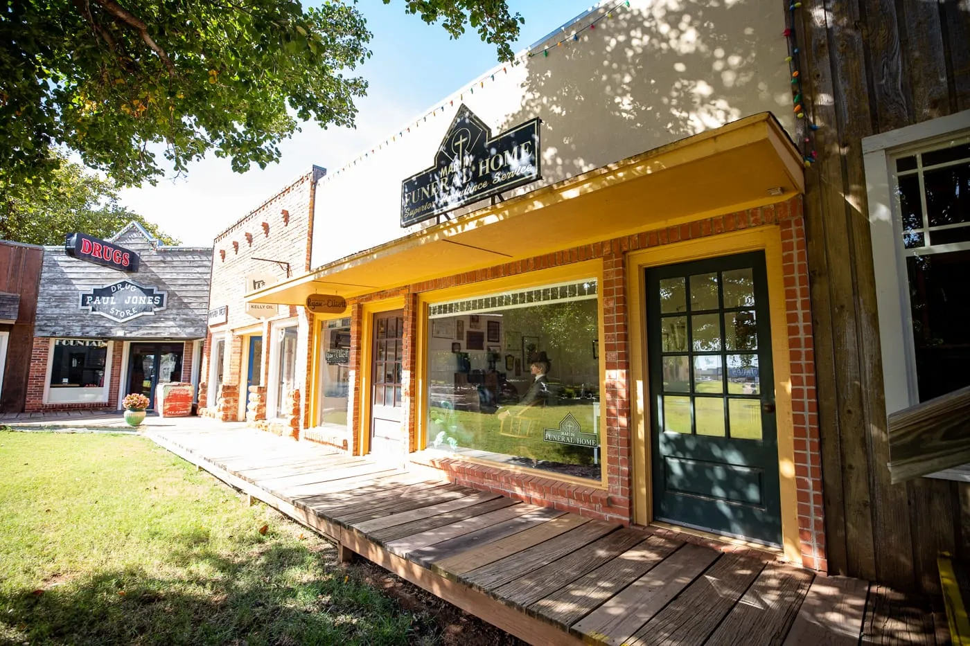 Funeral Home - National Route 66 Museum in Elk City, Oklahoma