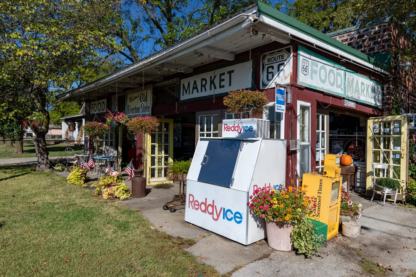 Nelson's Old Riverton Store in Riverton, Kansas on Route 66