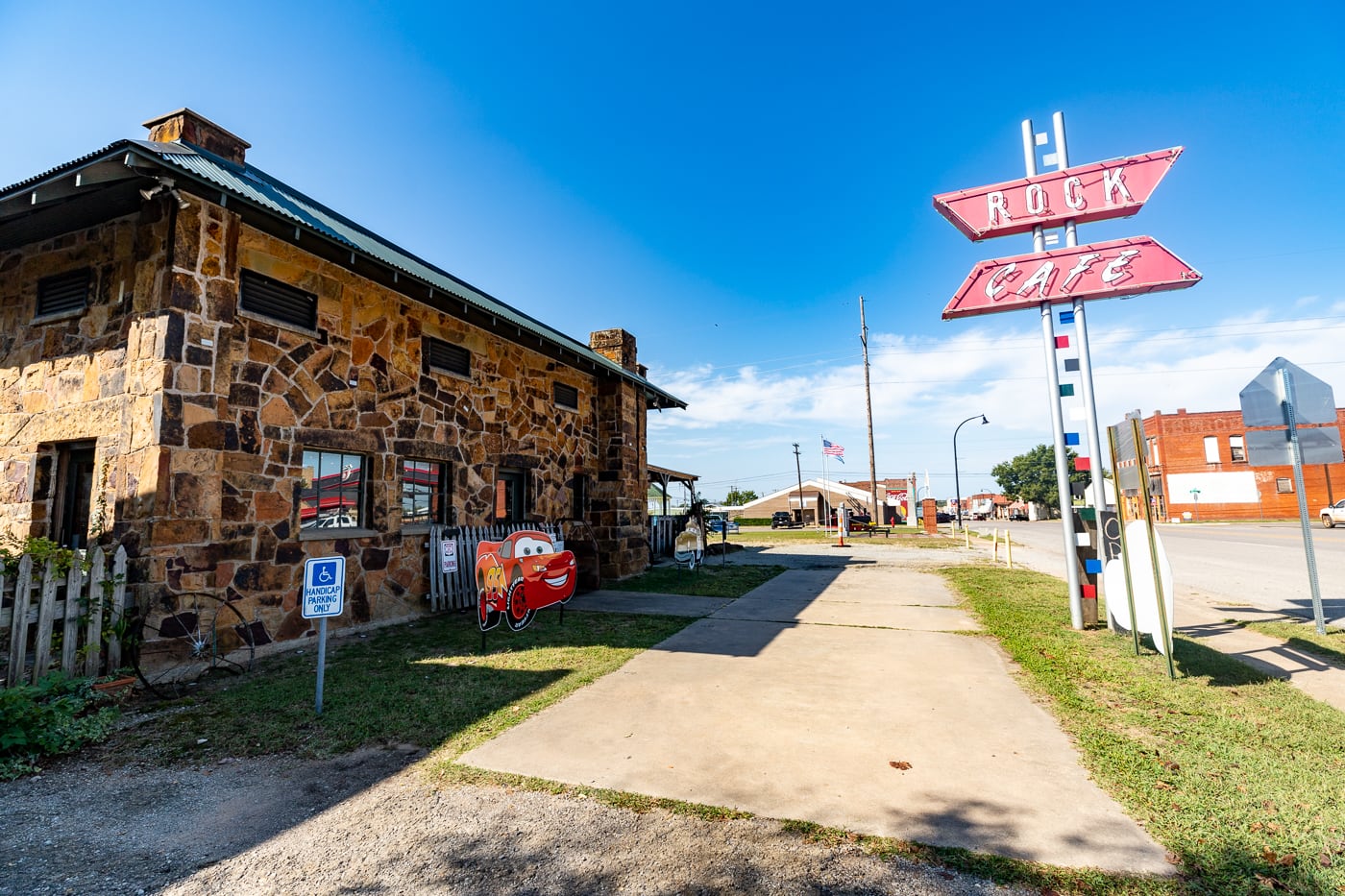 Rock Cafe in Stroud, Oklahoma Route 66 restaurant