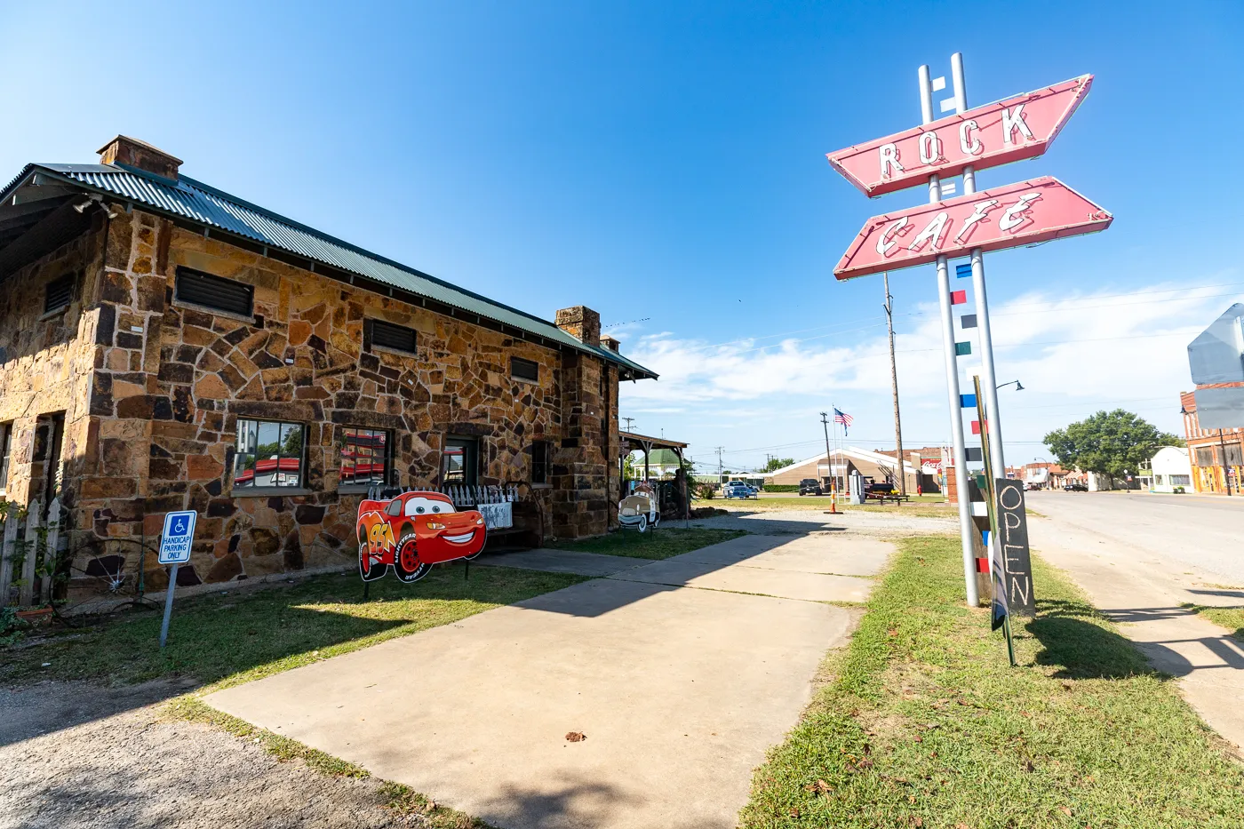 Rock Cafe in Stroud, Oklahoma Route 66 restaurant