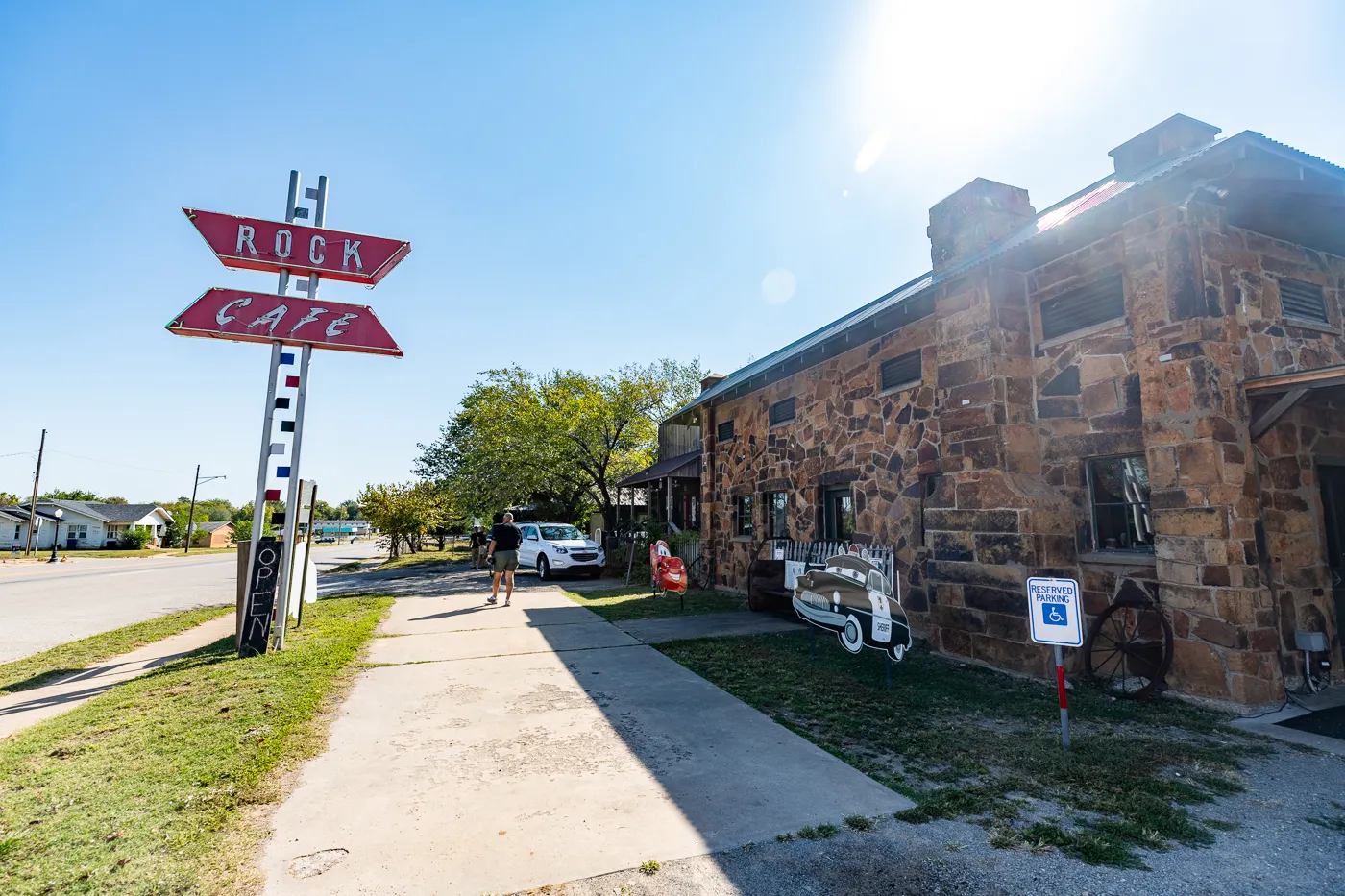 Rock Cafe in Stroud, Oklahoma Route 66 restaurant