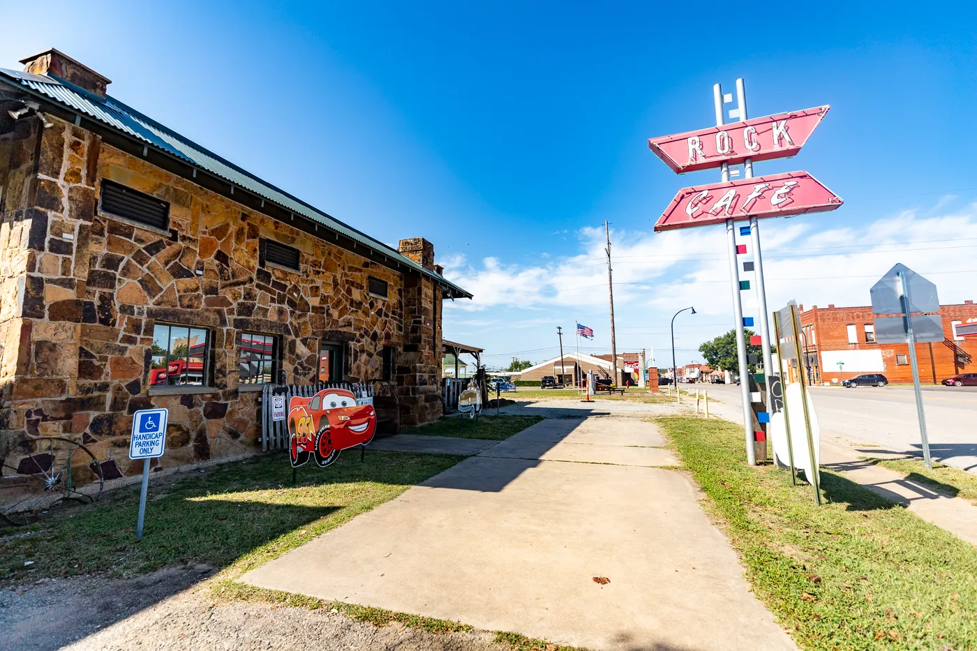 Rock Cafe in Stroud, Oklahoma Route 66 restaurant