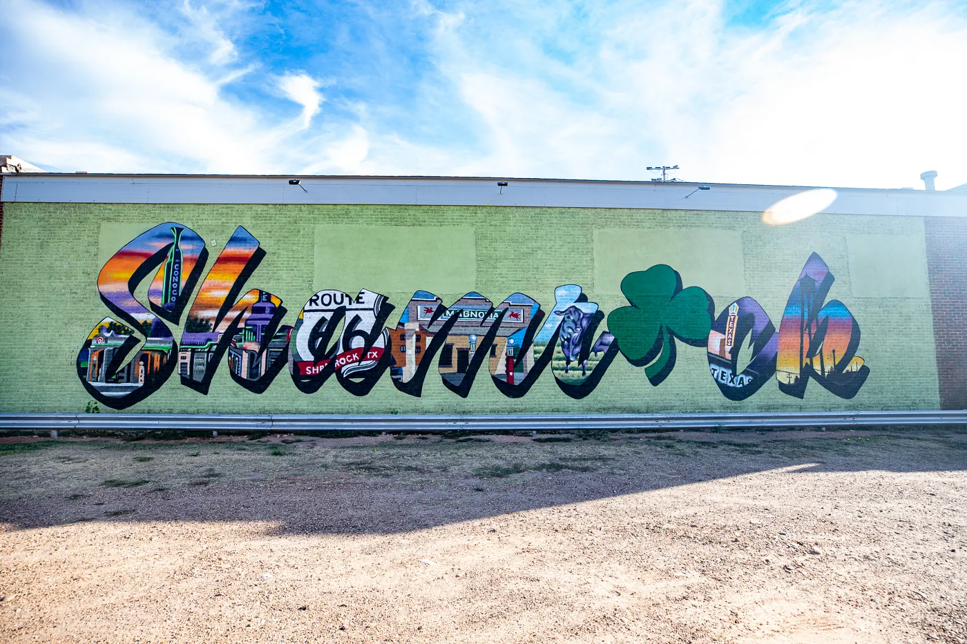 Shamrock, Texas Mural on Route 66