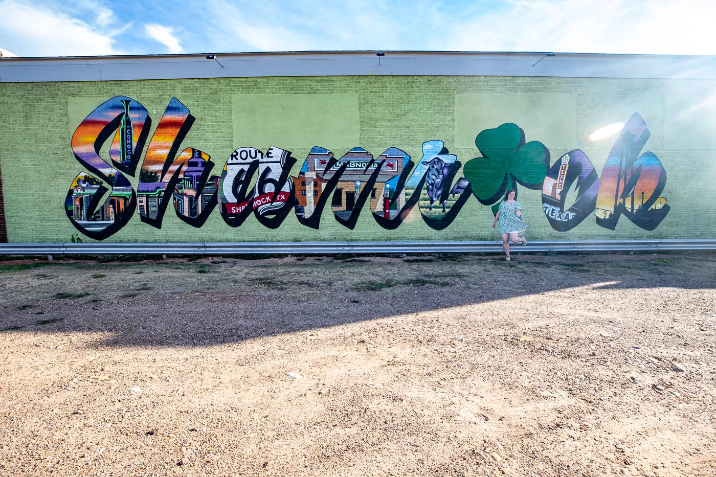 Shamrock, Texas Mural on Route 66