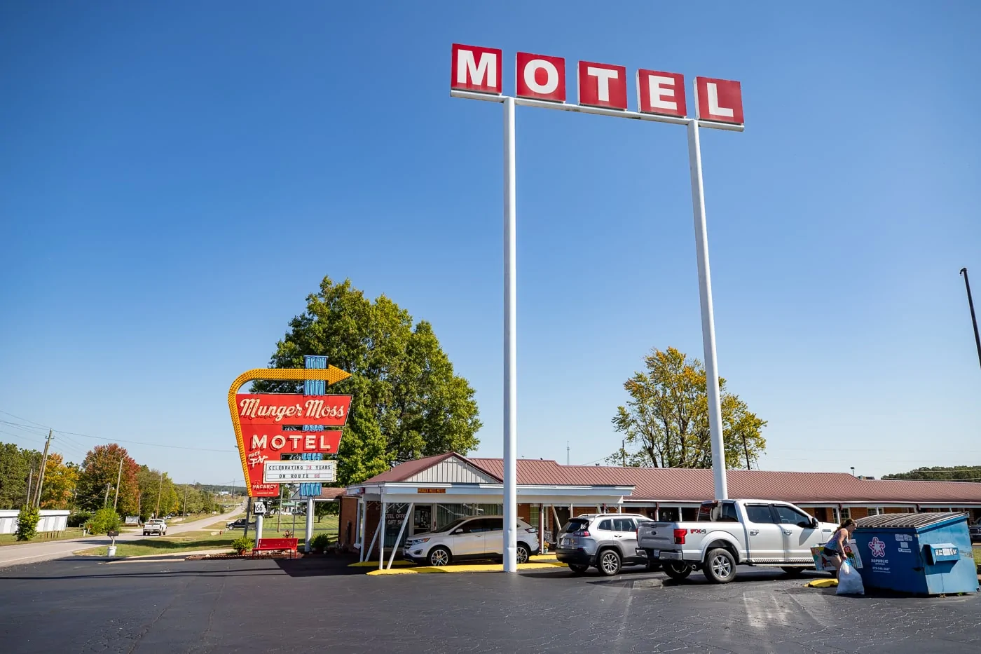 Munger Moss Motel in Lebanon, Missouri Route 66