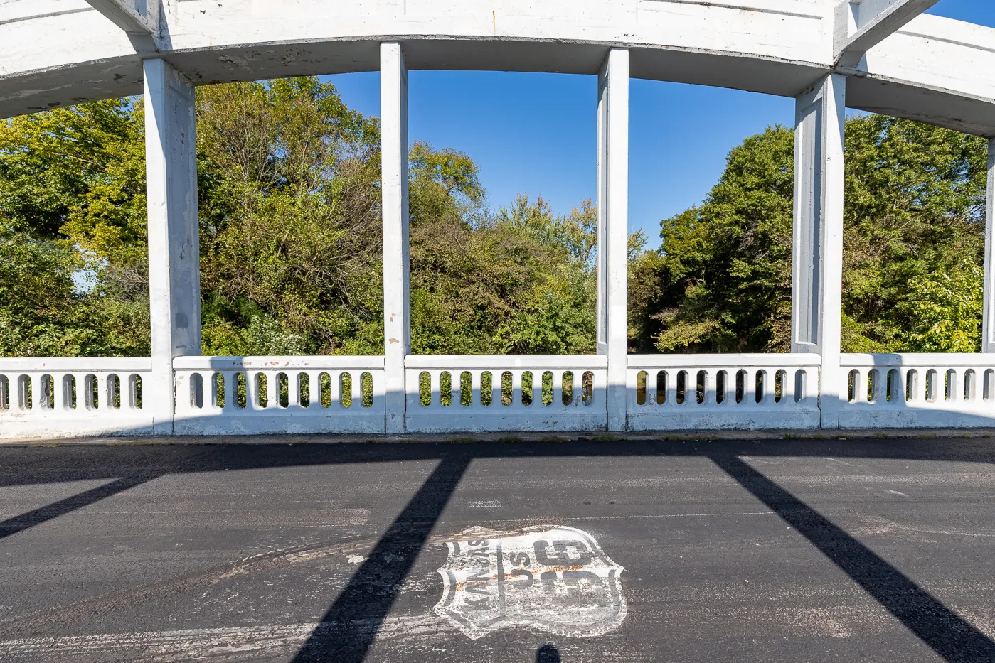 Route 66 Rainbow Bridge in Baxter Springs, Kansas