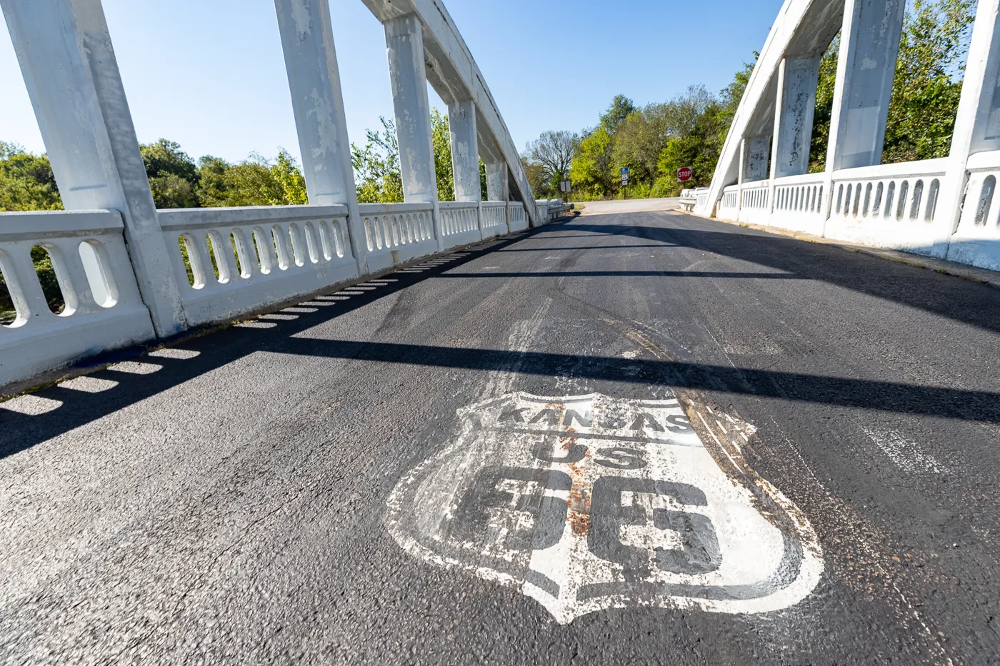 Route 66 Rainbow Bridge in Baxter Springs, Kansas