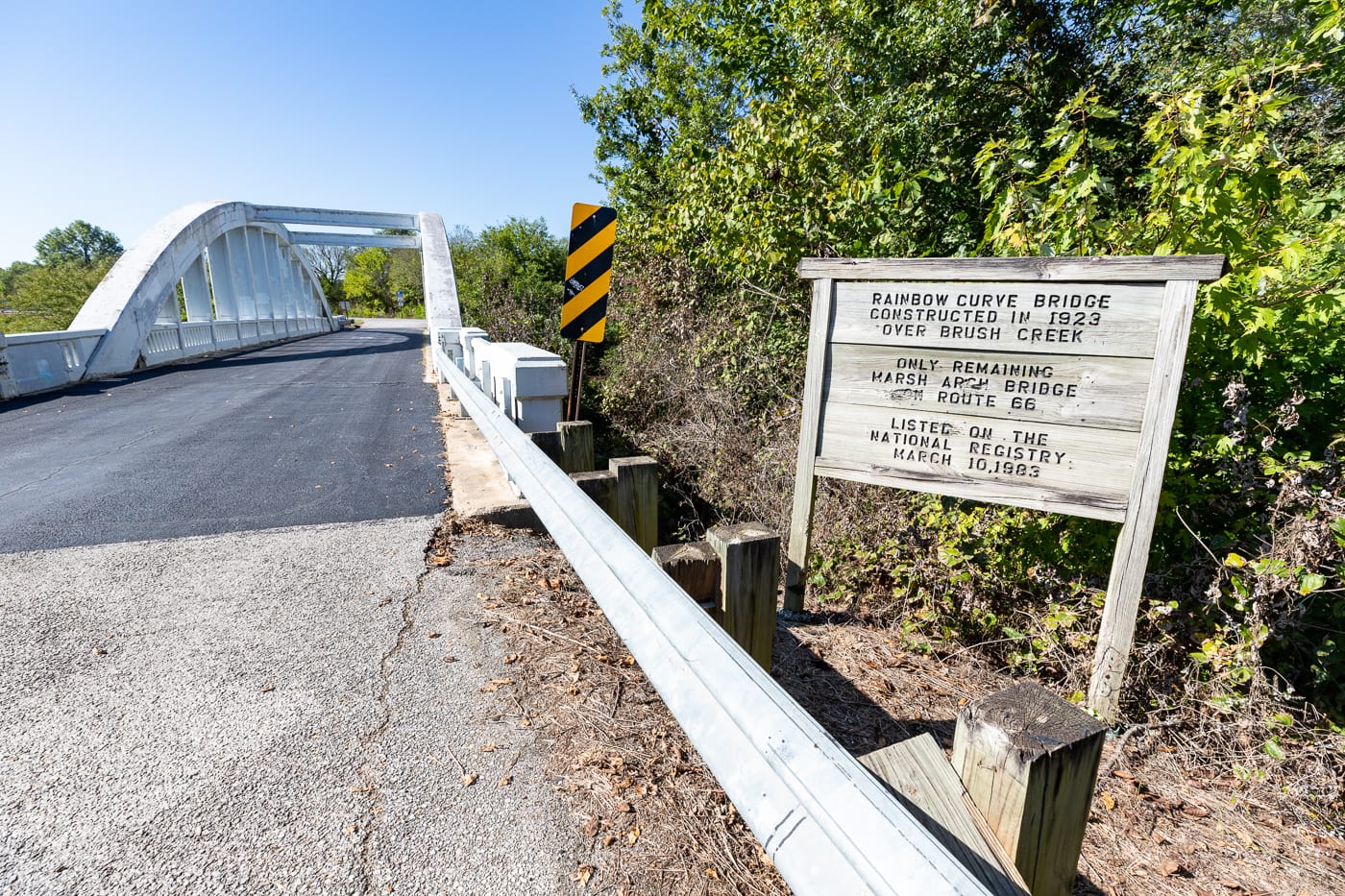 Route 66 Rainbow Bridge in Baxter Springs, Kansas