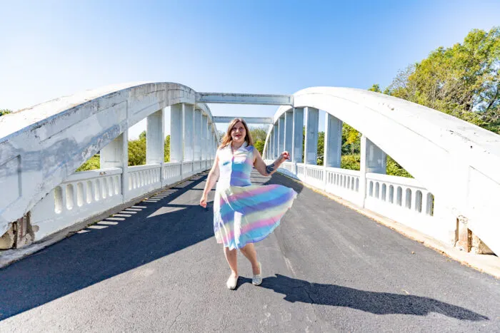 Route 66 Rainbow Bridge in Baxter Springs, Kansas