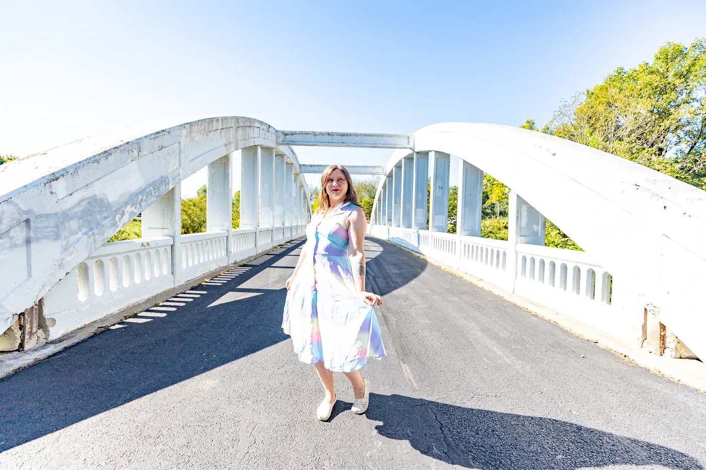 Route 66 Rainbow Bridge in Baxter Springs, Kansas