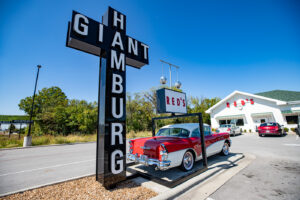 Red's Giant Hamburg in Springfield, Missouri Route 66 restaurant