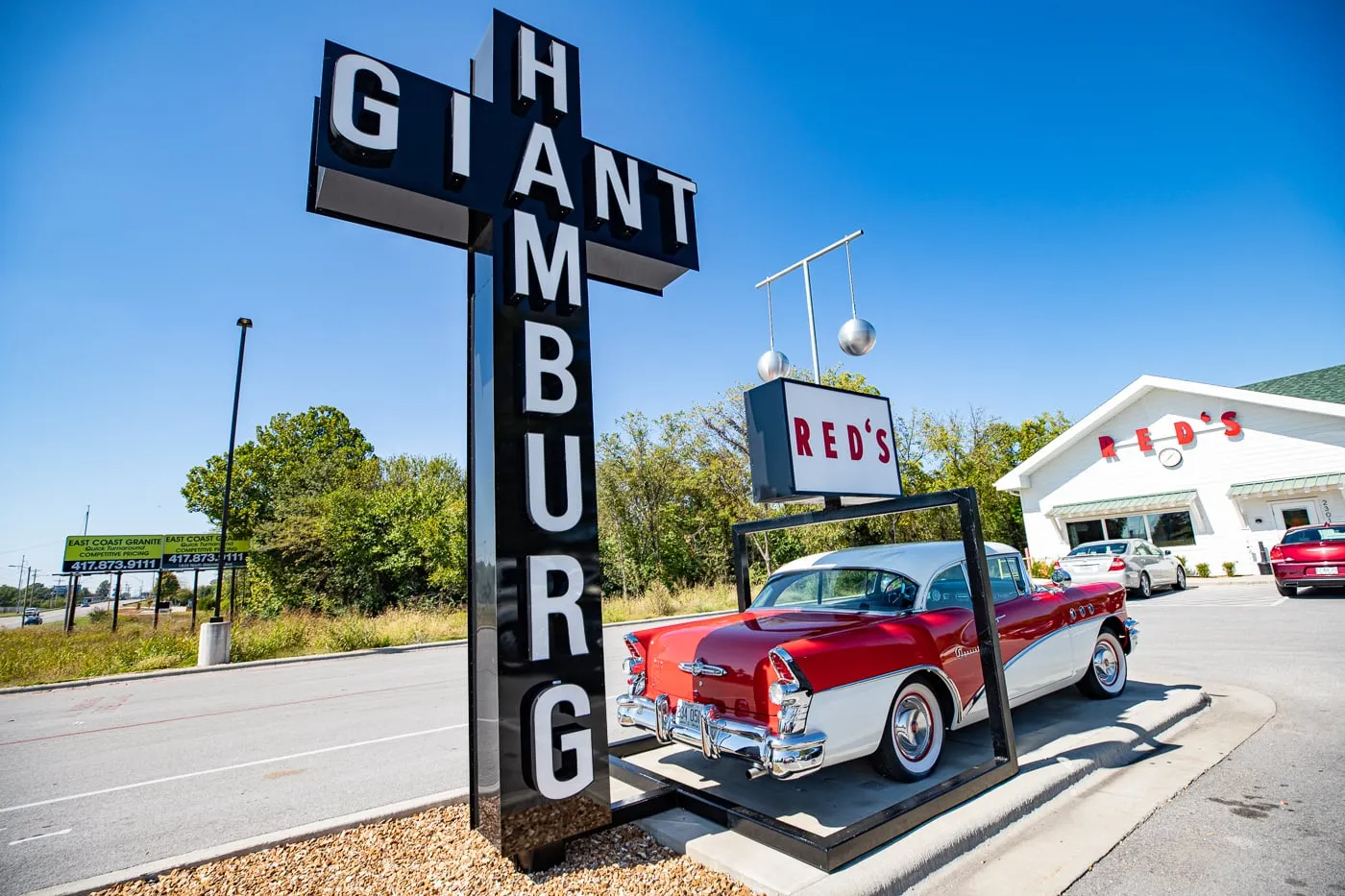 Red's Giant Hamburg in Springfield, Missouri Route 66 restaurant