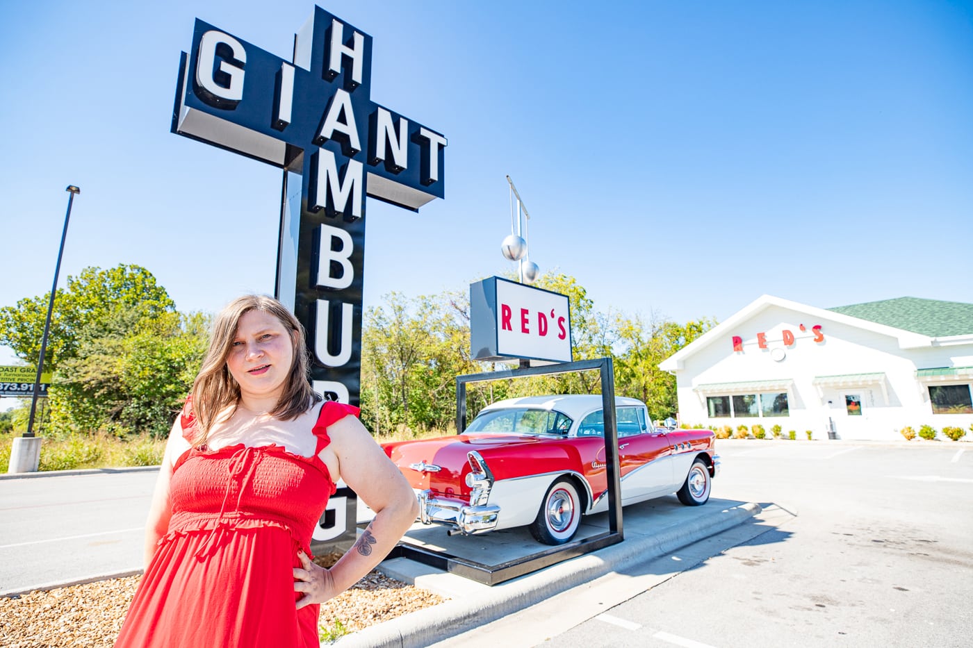 Red's Giant Hamburg in Springfield, Missouri Route 66 restaurant