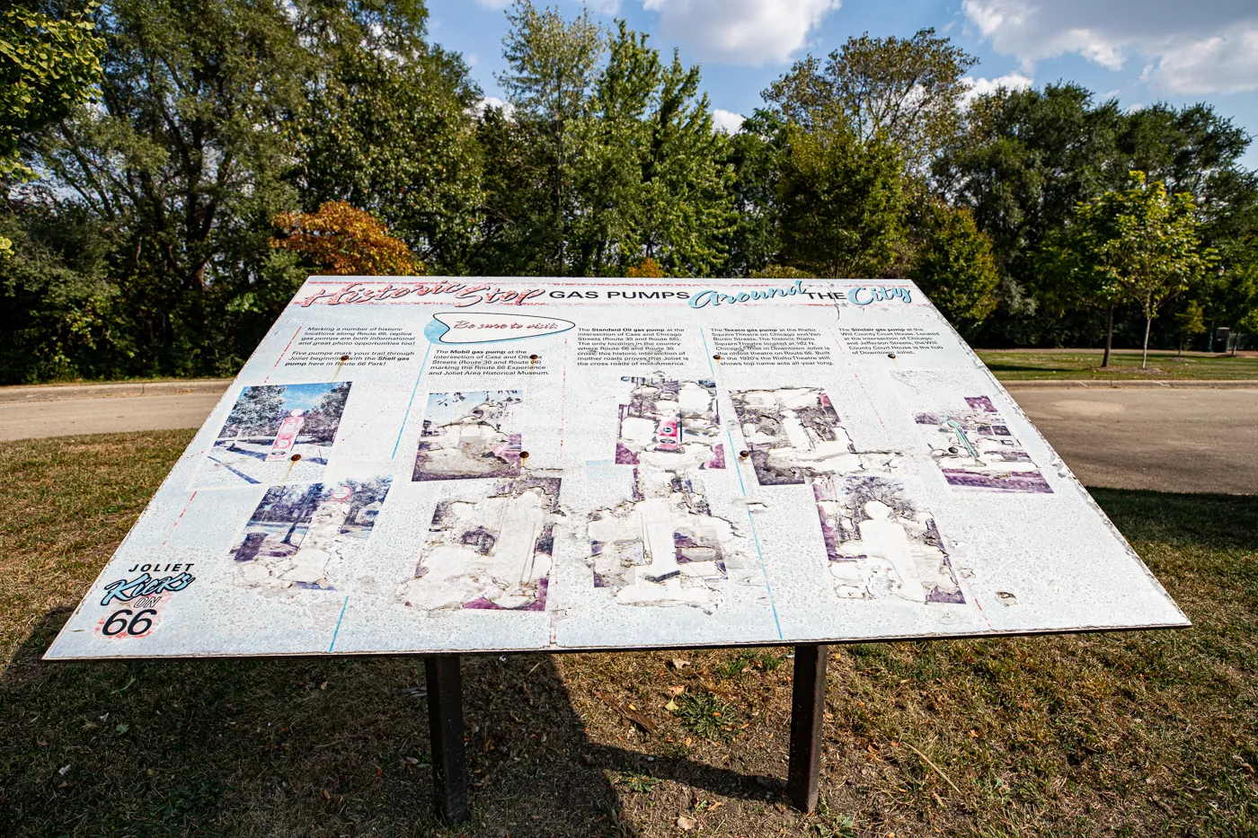 Route 66 Park in Joliet, Illinois