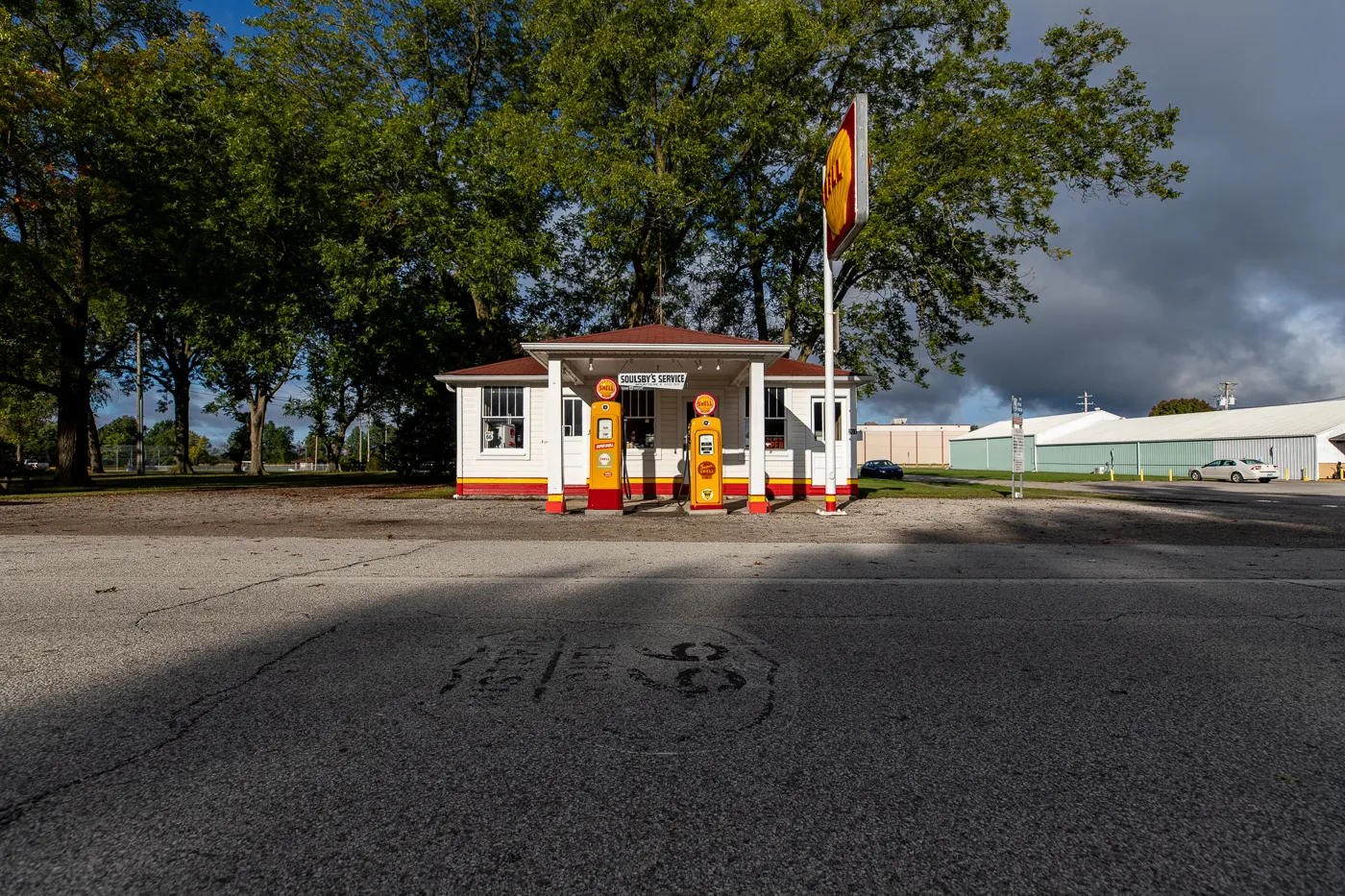 Soulsby Service Station in Mount Olive, Illinois Route 66