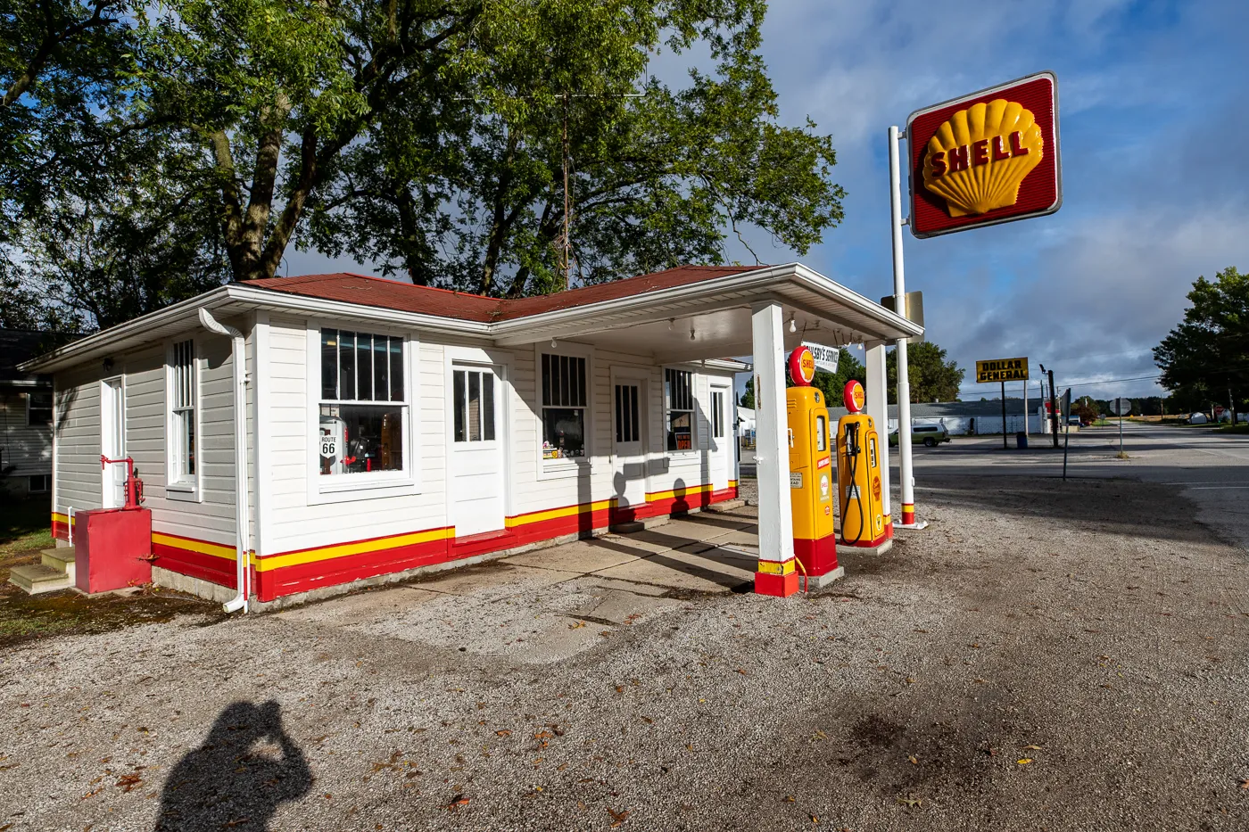 Soulsby Service Station in Mount Olive, Illinois Route 66