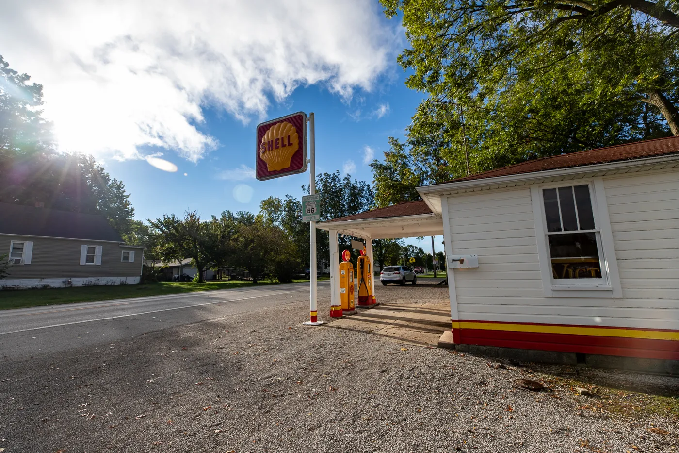 Soulsby Service Station in Mount Olive, Illinois Route 66