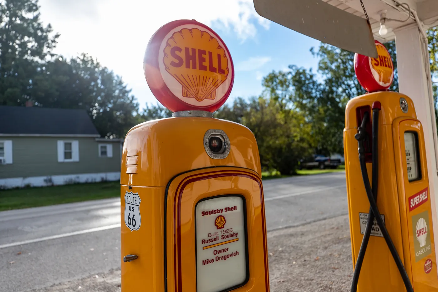 Soulsby Service Station in Mount Olive, Illinois Route 66