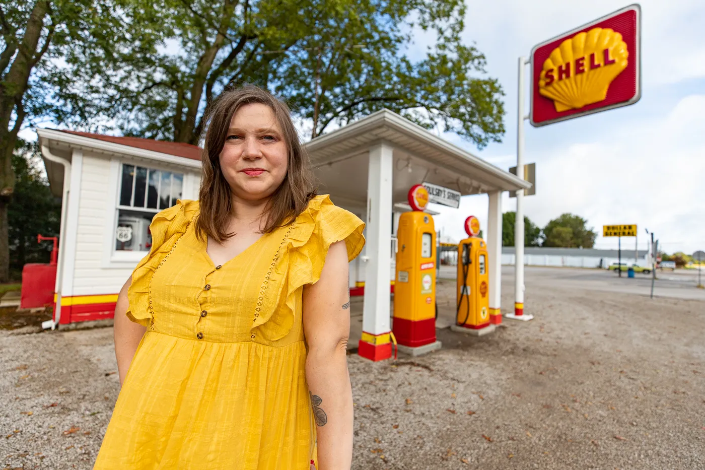 Soulsby Service Station in Mount Olive, Illinois Route 66