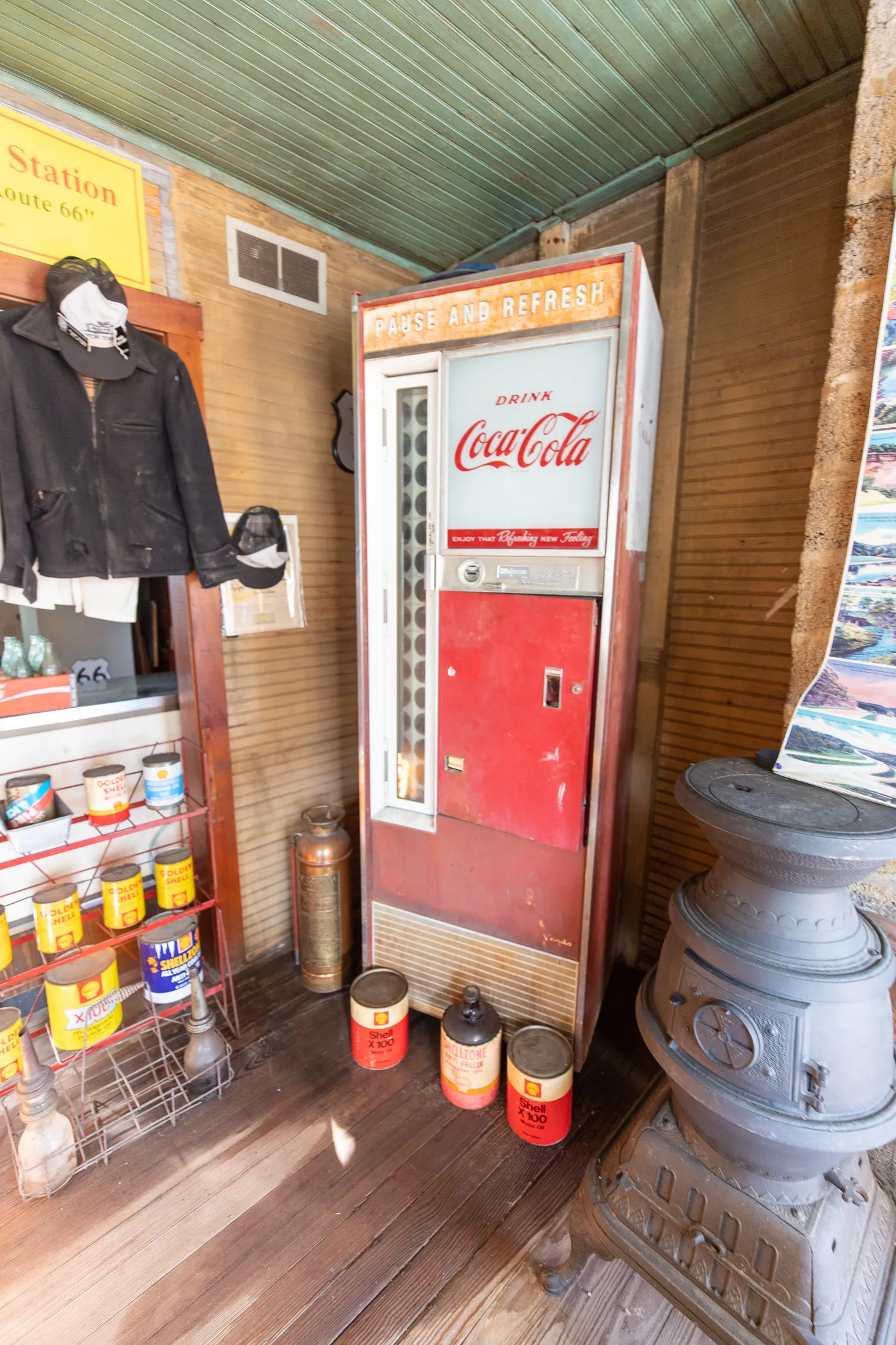 Soulsby Service Station in Mount Olive, Illinois Route 66