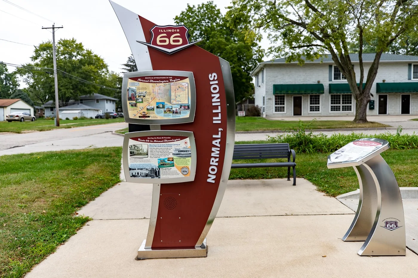 Sprague's Super Service Station in Normal, Illinois Route 66 Roadside Attraction