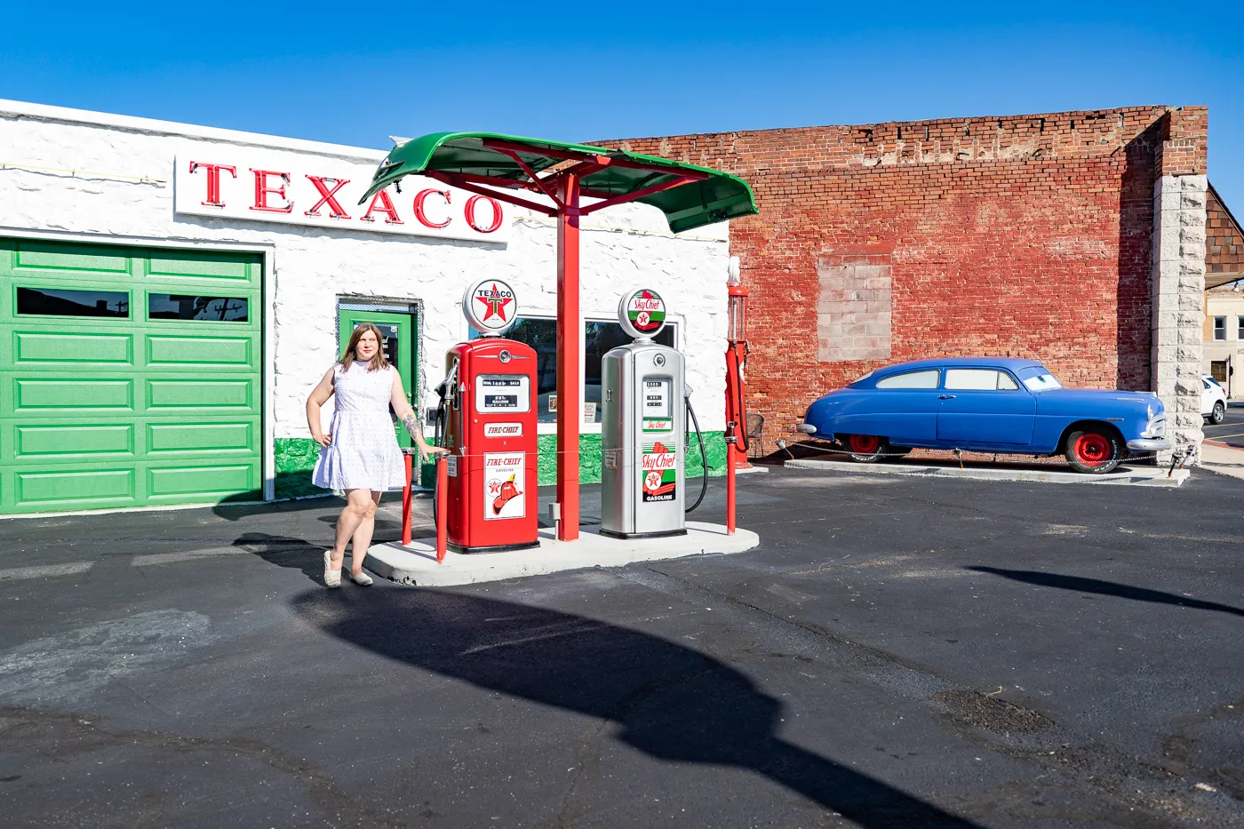 Gearhead Curios: Restored Texaco Station in Galena, Kansas