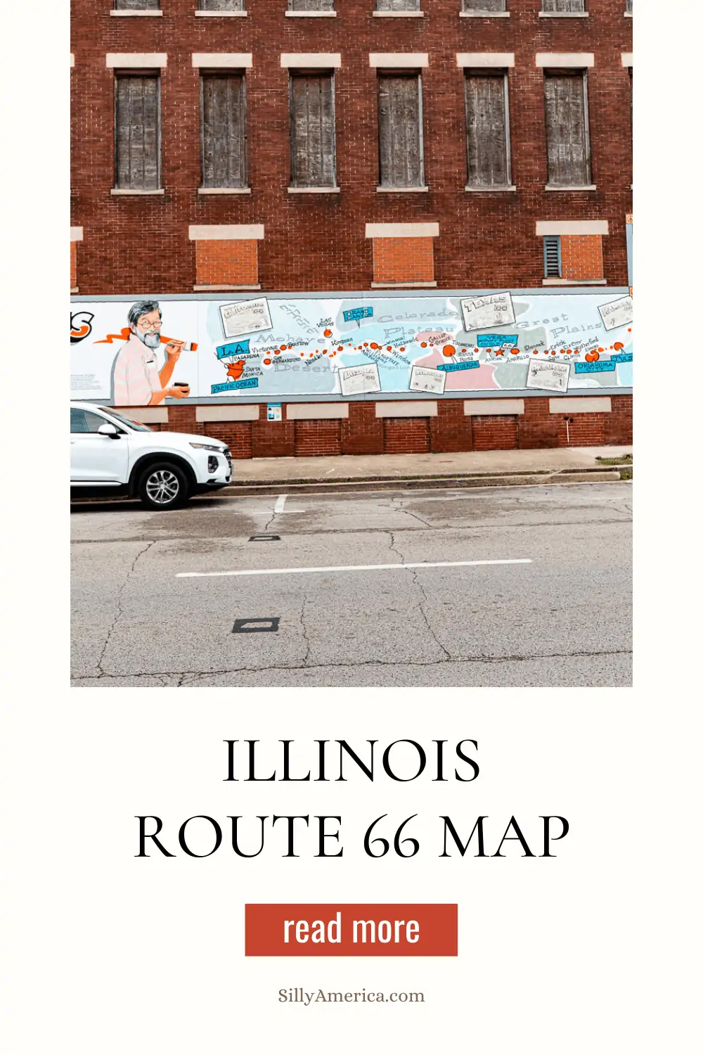 If you're planning a Route 66 road trip you need to know what to see and where to go. Our Illinois Route 66 map contains all the best stops in the state. We've mapped out all the biggest and best roadside attractions, visitor centers, museums, parks, themed gas stations, restaurants, diners, fast food, vintage motels, and other iconic stops on this Route 66 Illinois map. #Route66 #Illinois #Route66RoadTrip #IllinoisRoute66 #IllinoisRoute66RoadTrip #IllinoisRoadTrip #travel #RoadTrip