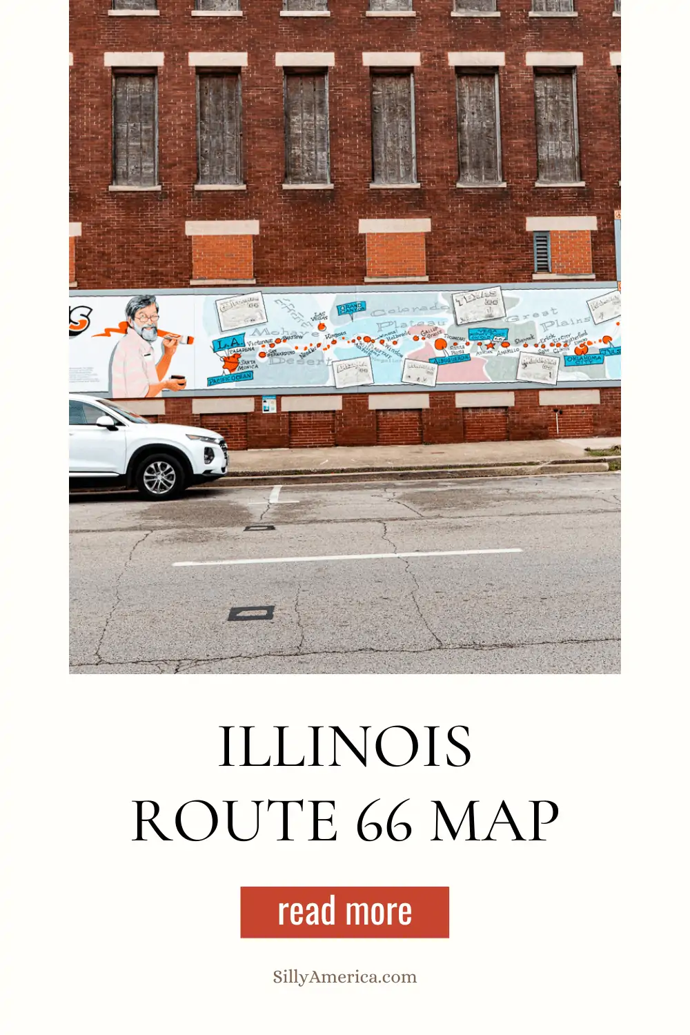 Illinois Route 66 Map 1 