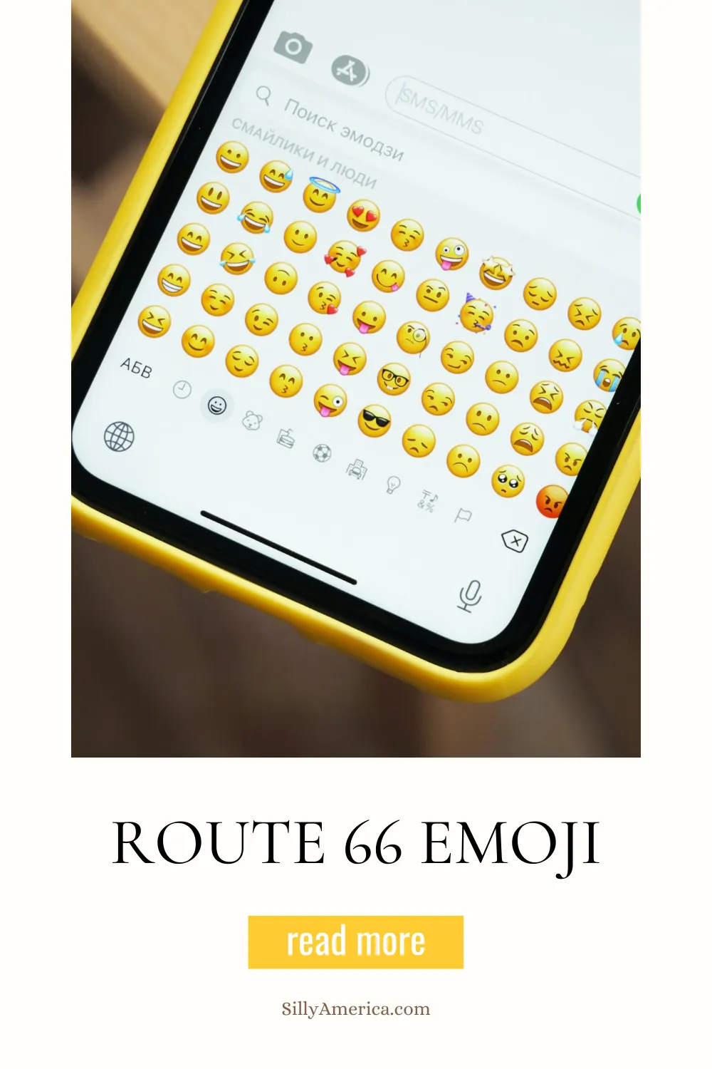 When taking any big road trip you're going to be looking for the perfect emoji to spice up your social media captions about your trip. So if you're driving the Mother Road you're probably looking for the best Route 66 emoji to use to represent your trip on Instagram or on Twitter or in texts. Here are some of the best Route 66 emoji you can use for your road trip.  #Emoji #Route66 #Route66Emoji #Route66RoadTrip #RoadTrip #RoadTripPlanning