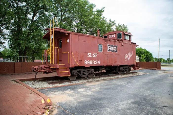 Bristow Historical Train Depot & Museum in Bristow, Oklahoma