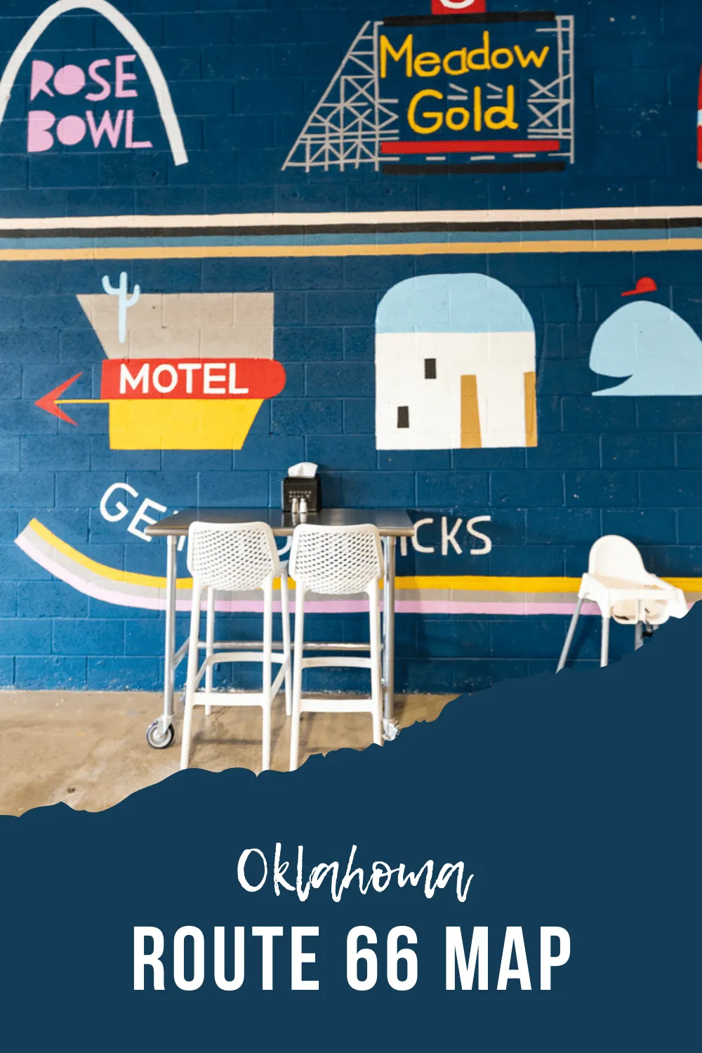 If you're planning a Route 66 road trip you need to know what to see and where to go. Our Oklahoma Route 66 map contains all the best stops in the state. We've mapped out all the biggest and best roadside attractions, visitor centers, museums, restaurants, diners, fast food, vintage motels, and other iconic stops on this Route 66 Oklahoma map. #Route66 #Oklahoma #Route66RoadTrip #OklahomaRoute66 #OklahomaRoute66RoadTrip #OklahomaRoadTrip #travel #RoadTrip