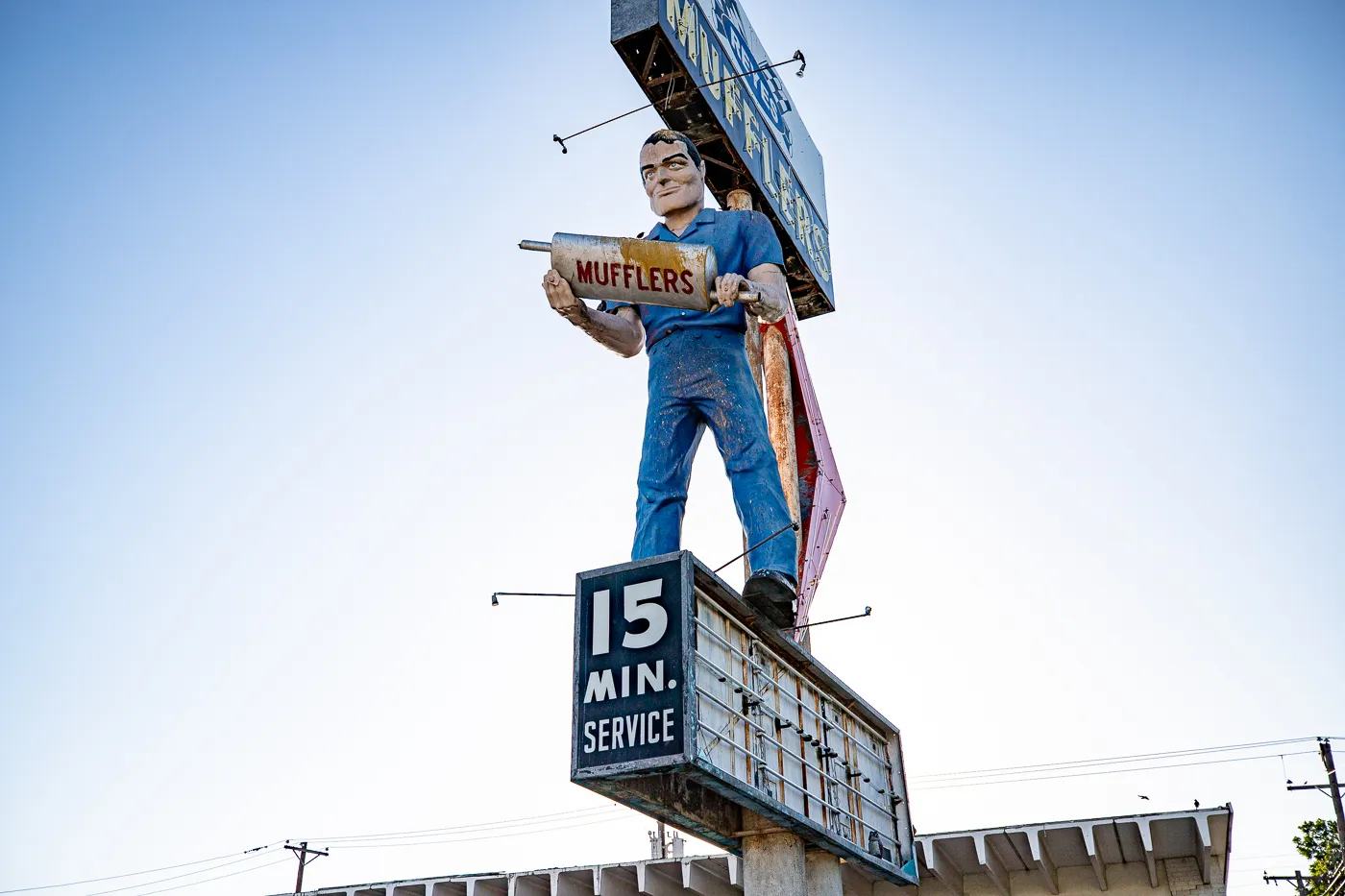 Muffler Man in Dallas, Texas