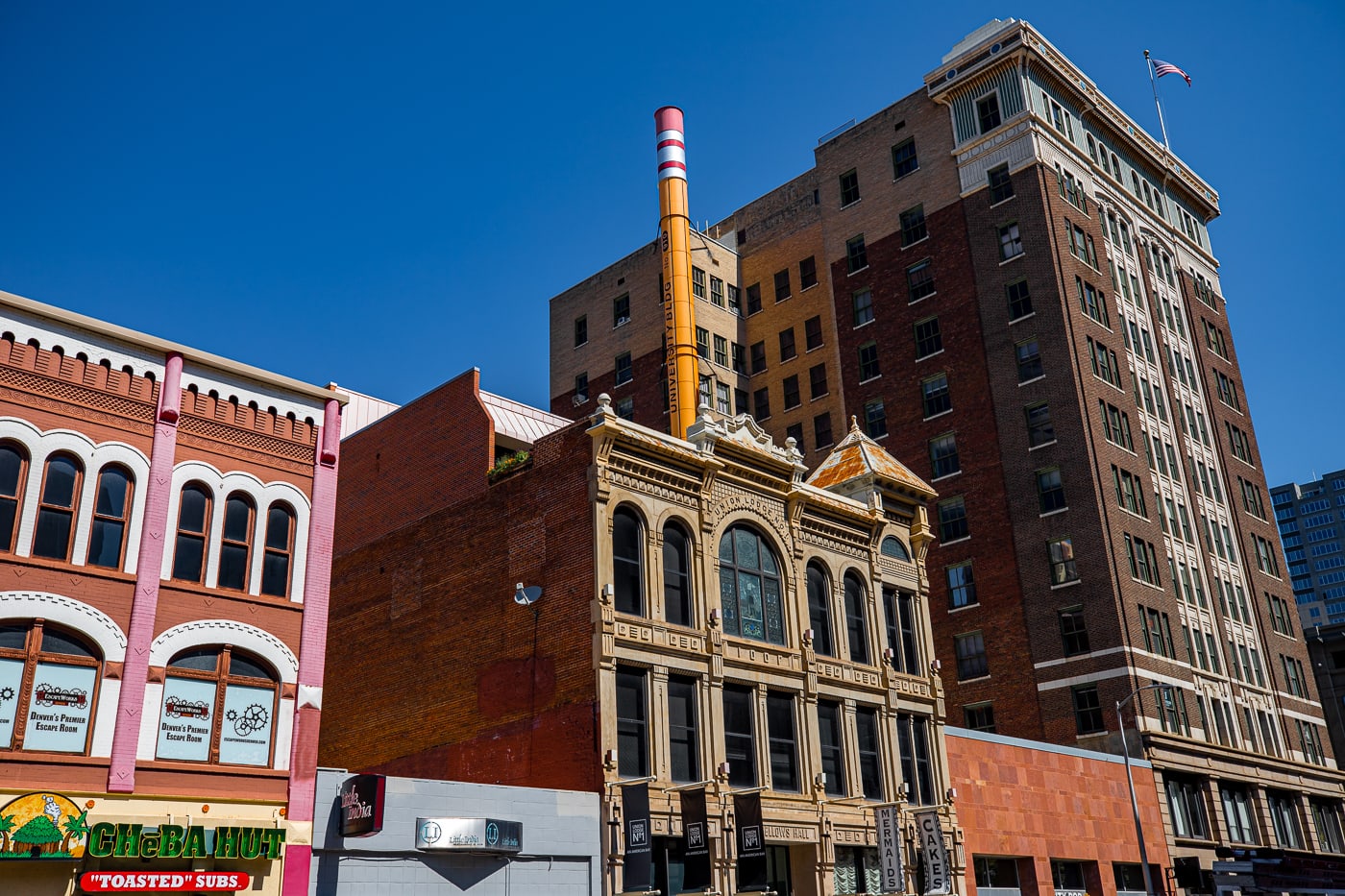 Giant Pencil in Denver, Colorado roadside attraction