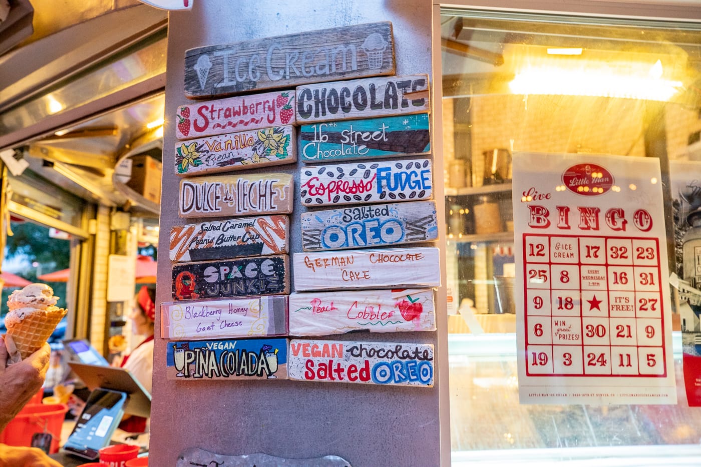 Little Man Ice Cream - Giant Milk Can Ice Cream Shop in Denver, Colorado roadside attraction