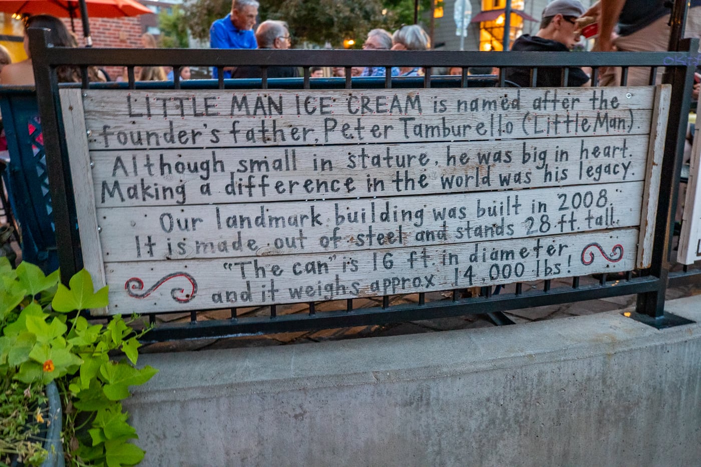 Little Man Ice Cream - Giant Milk Can Ice Cream Shop in Denver, Colorado roadside attraction