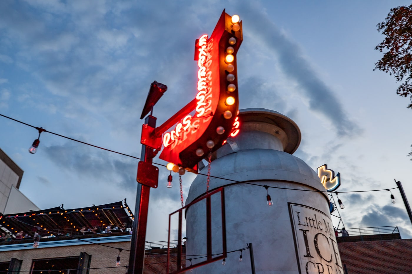 Little Man Ice Cream - Giant Milk Can Ice Cream Shop in Denver, Colorado roadside attraction