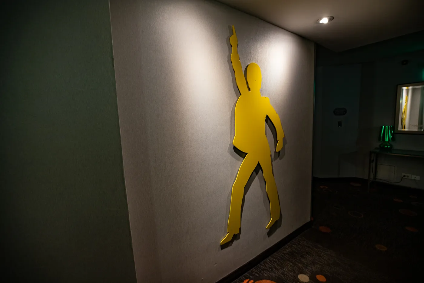 Dance themed floor of The Curtis Hotel - a Themed Hotel in Denver, Colorado