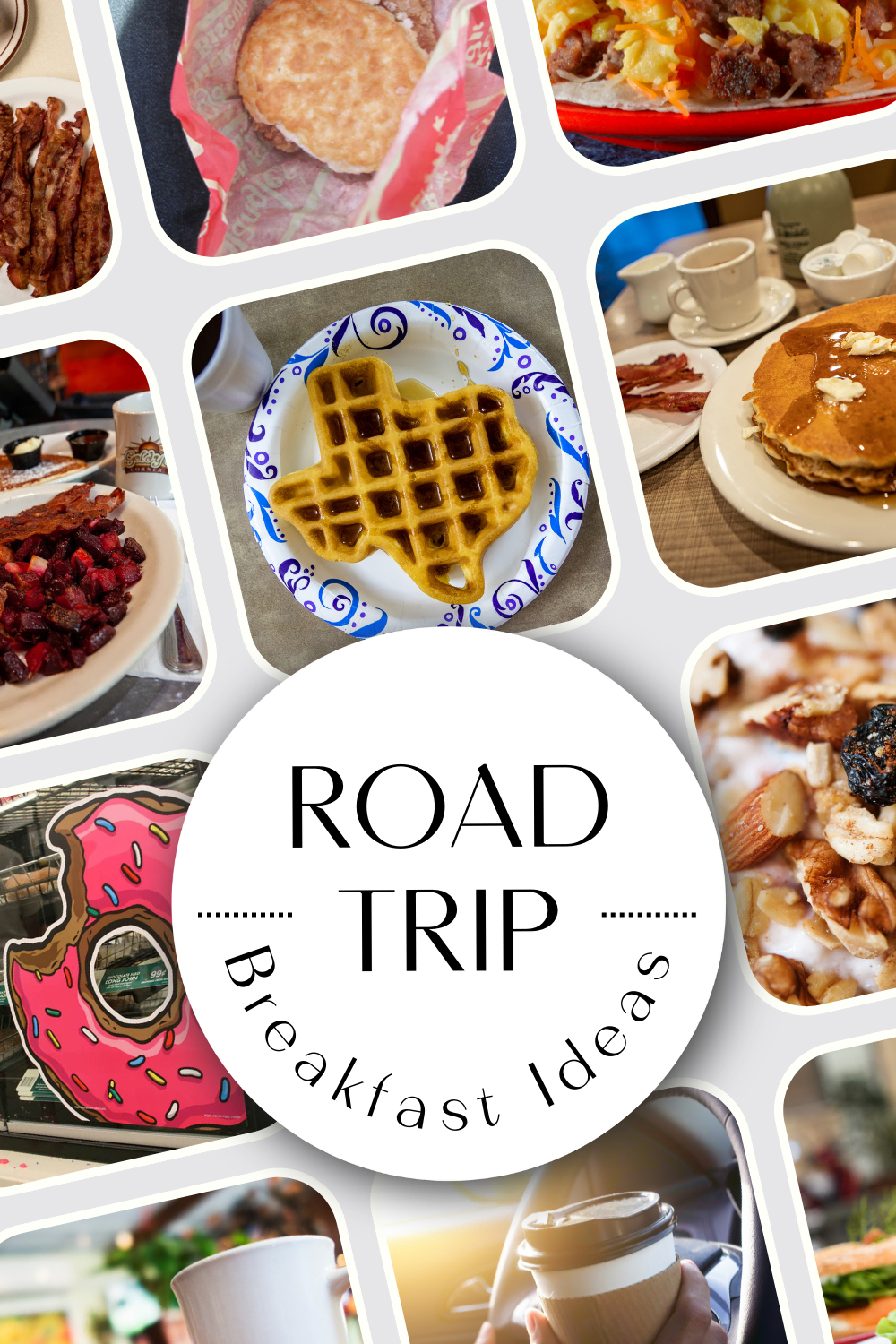 They say that breakfast is the most important meal of the day, and that is especially true on road trips. A good breakfast will give you the fuel you need to get the day going and keep you satisfied as you trek on. So what are some good road trip breakfast ideas? These road trip breakfasts, from diners to fast food to homemade road trip breakfast recipes will give you the fuel you need for your road trip. #RoadTrip #Recipe #BreakFast #RoadTripFood #RoadTripMeals #RoadTrips #RoadTripBreakfast