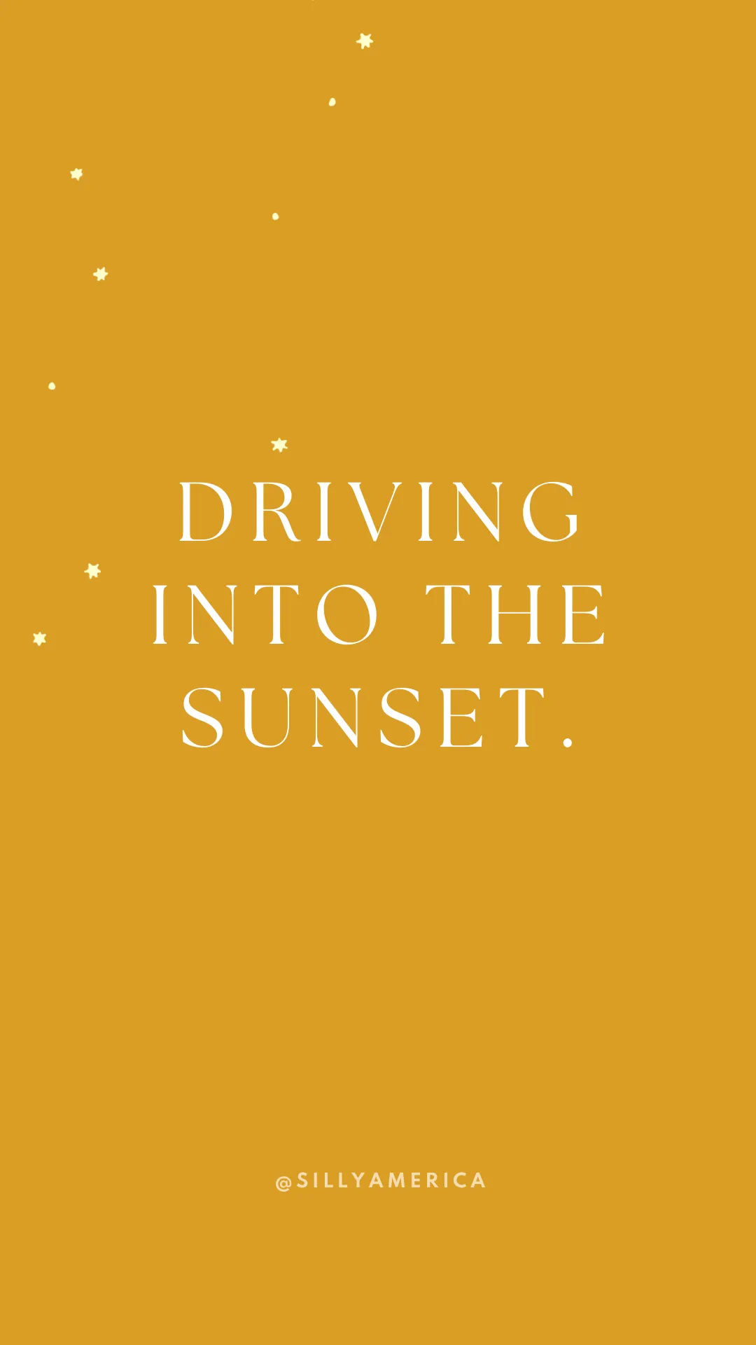 Driving into the sunset. - Road Trip Captions for Instagram