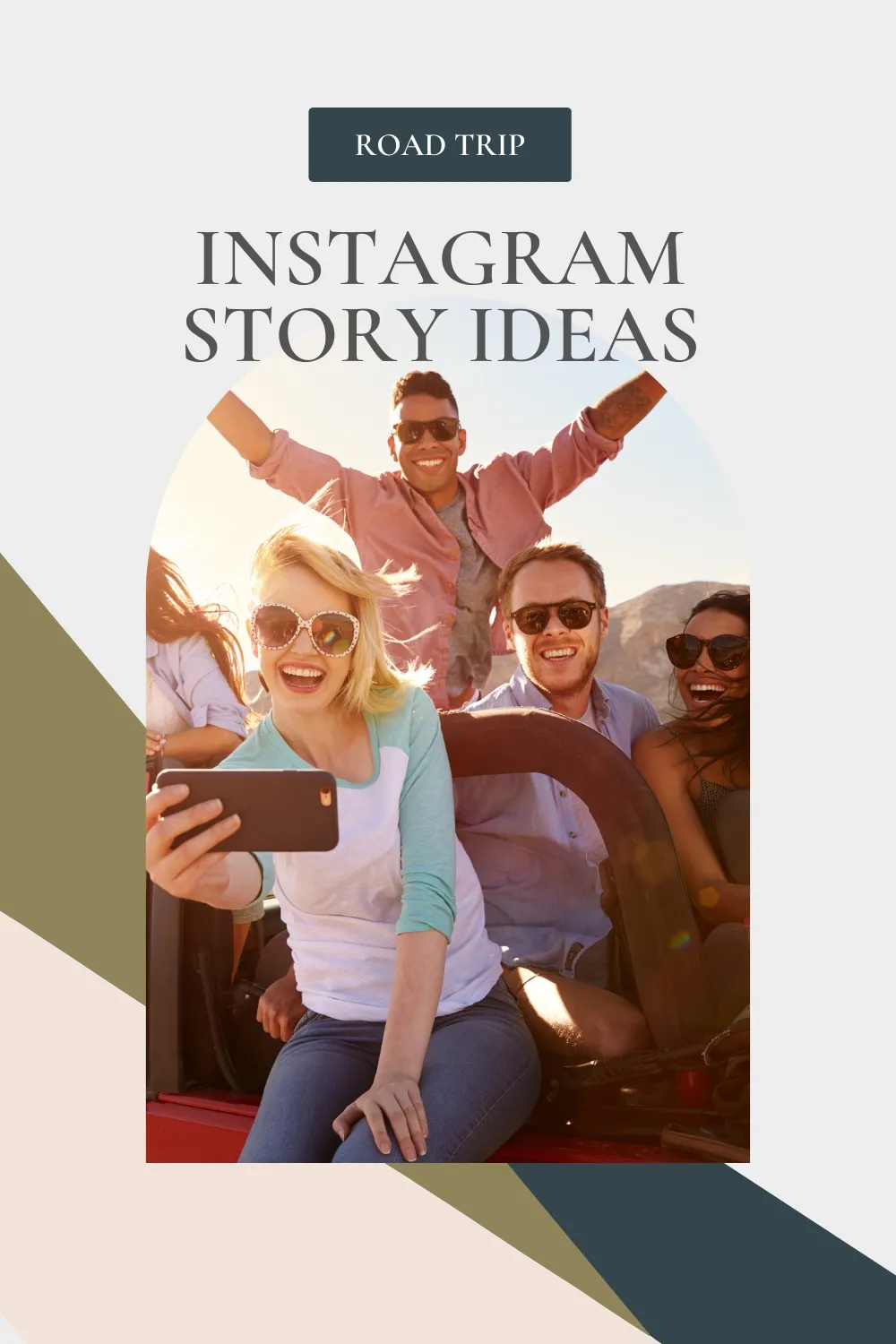 Hitting the open road? Instagram stories are one of the best ways to take your friends, family, and followers along for the ride on your road trip. But, with so many possibilities, it is easy to get overwhelmed and be at a loss for road trip Instagram story ideas. Read on for the best road trip Instagram story ideas, tell you what features will enhance your stories, and give you plenty of road trip captions, quotes, graphics, and games you can share with your audience. #RoadTrip