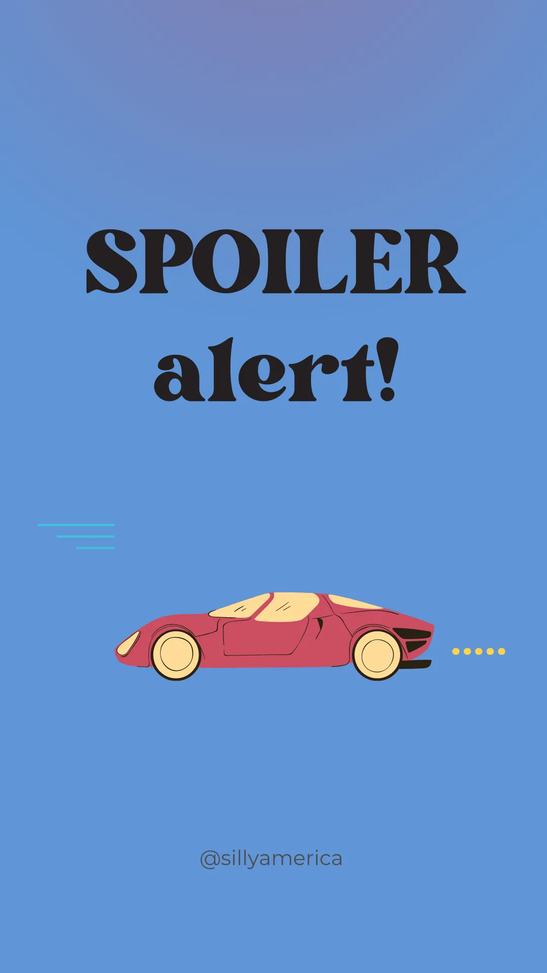 SPOILER alert! - Road Trip Puns