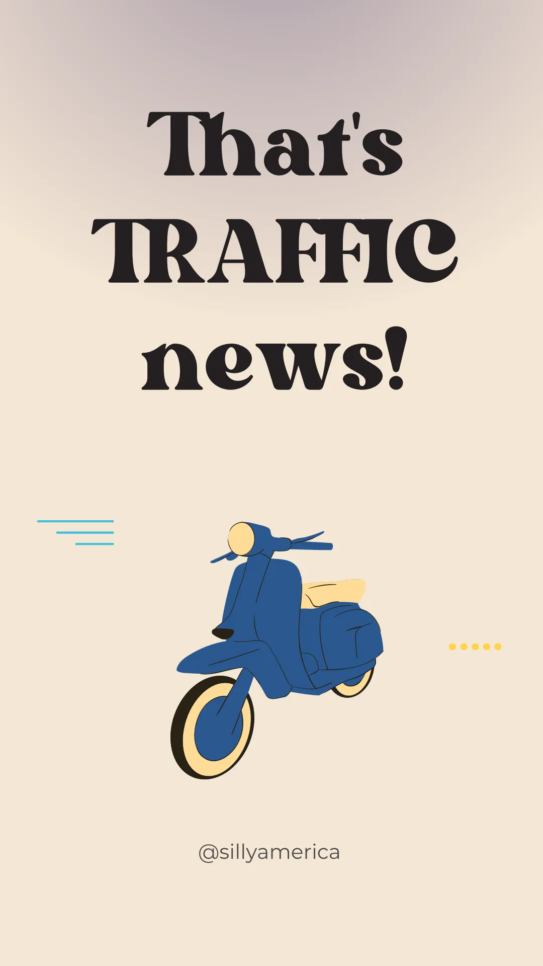 That's TRAFFIC news! - Road Trip Puns