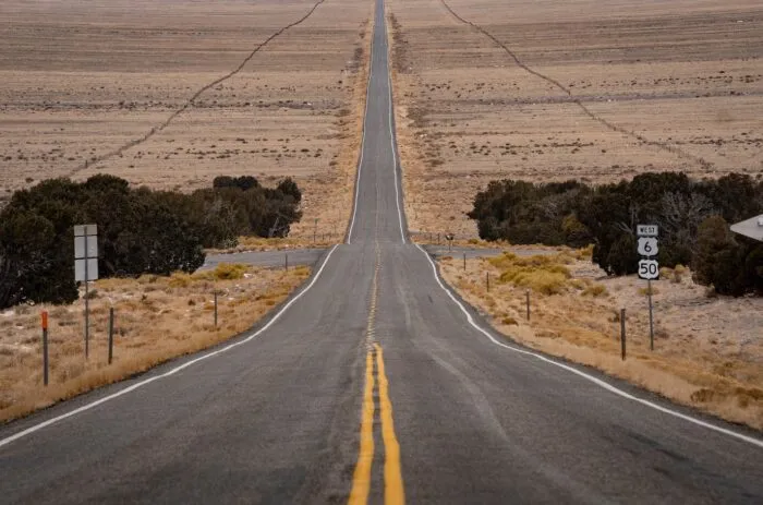 The Loneliest Road in Nevada