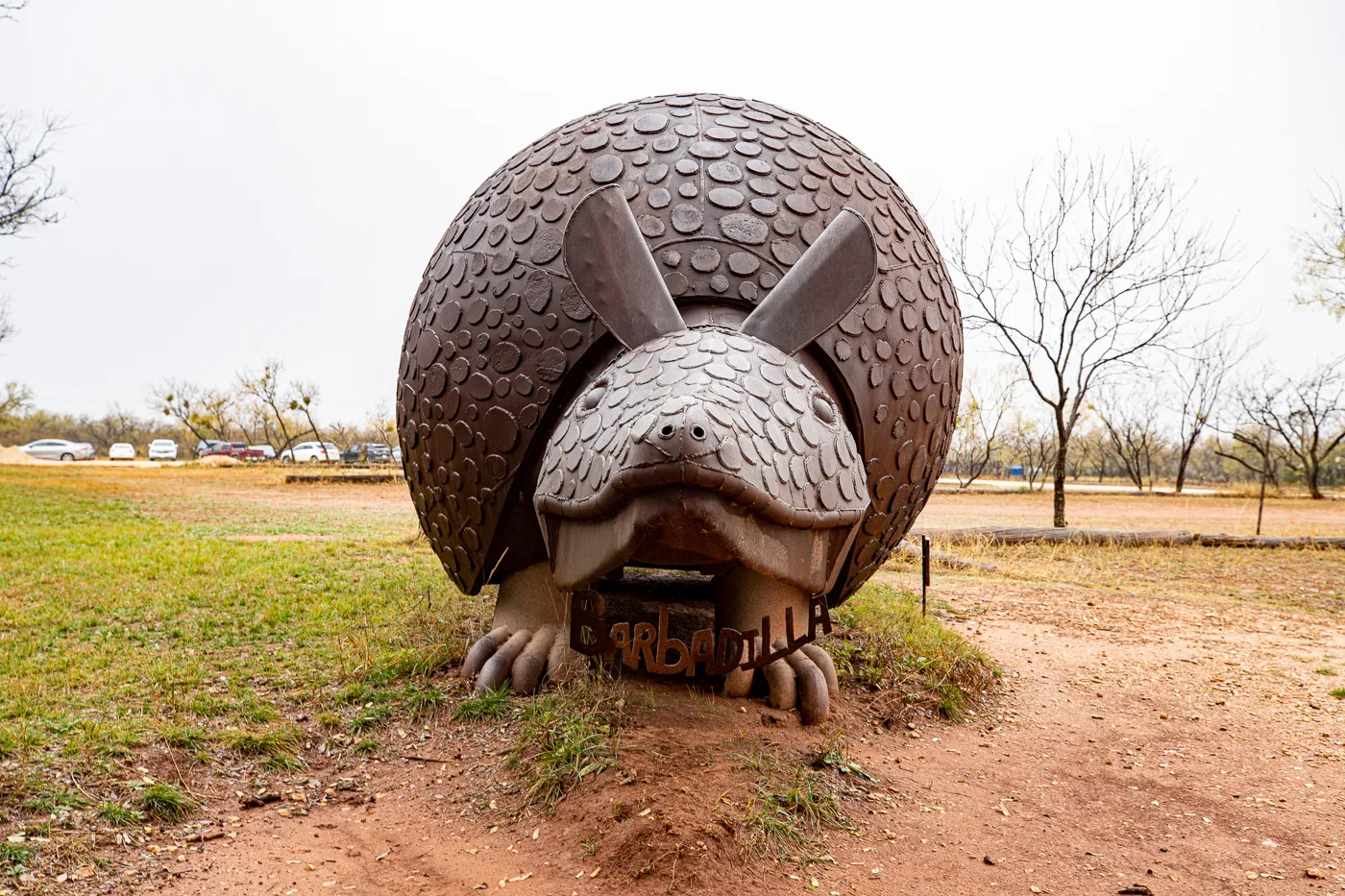 Barbadilla: the Giant Armadillo in Buffalo Gap, Texas