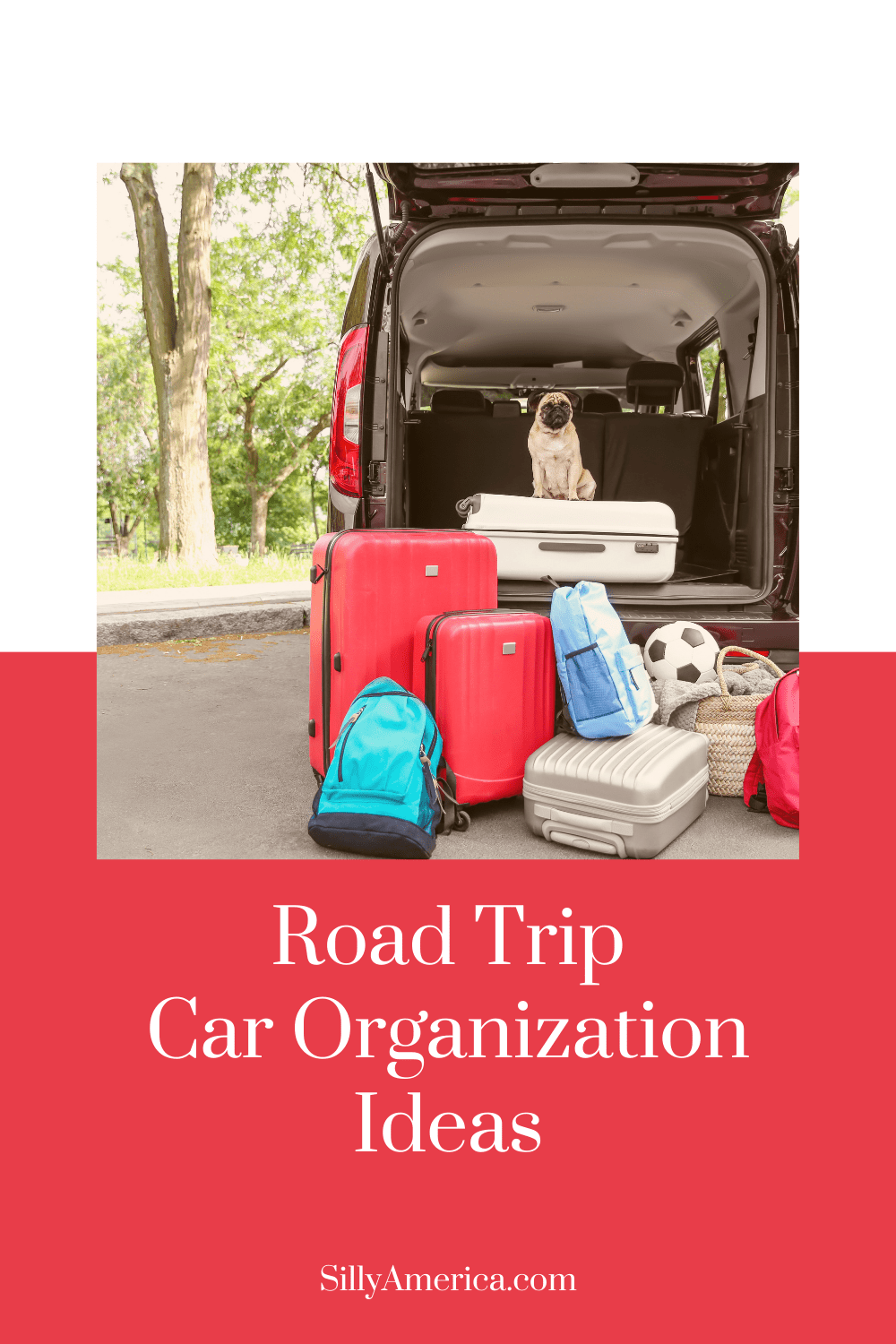 On road trips you always are bringing along a lot of stuff. It is easy for your car to become a disorganized mess, fast. You'll need some road trip car organization accessories to help keep the clutter to a minimum. There are many different options when it comes to road trip car organization ideas. The best ones are what work best for you, your road trip situation, and your car. #RoadTrip #Organization #RoadTripOrganizers #RoadTripOrganization #Organizers