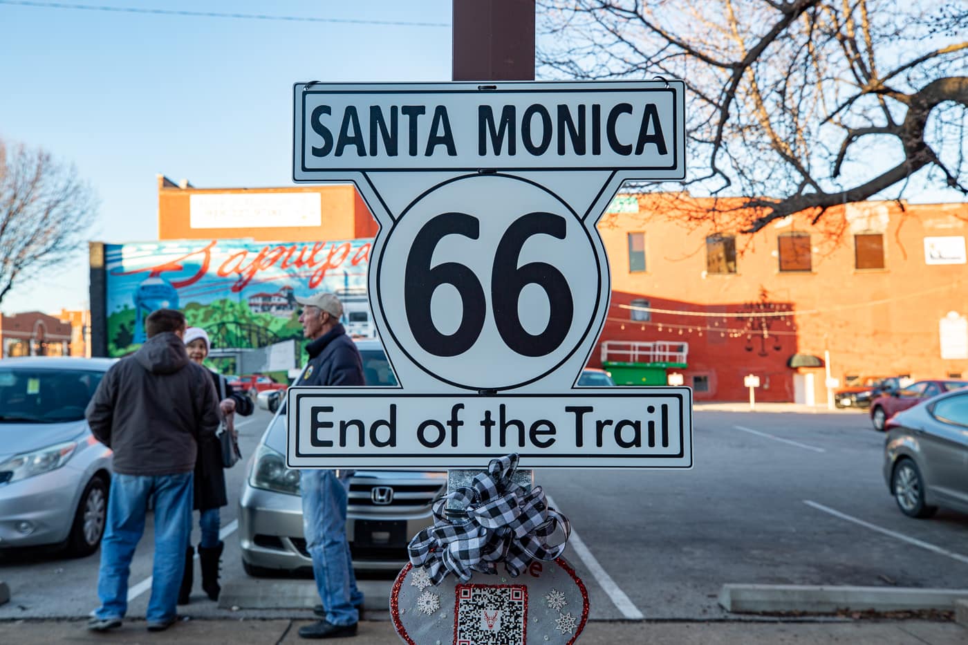 Route 66 Christmas Chute in Sapulpa, Oklahoma