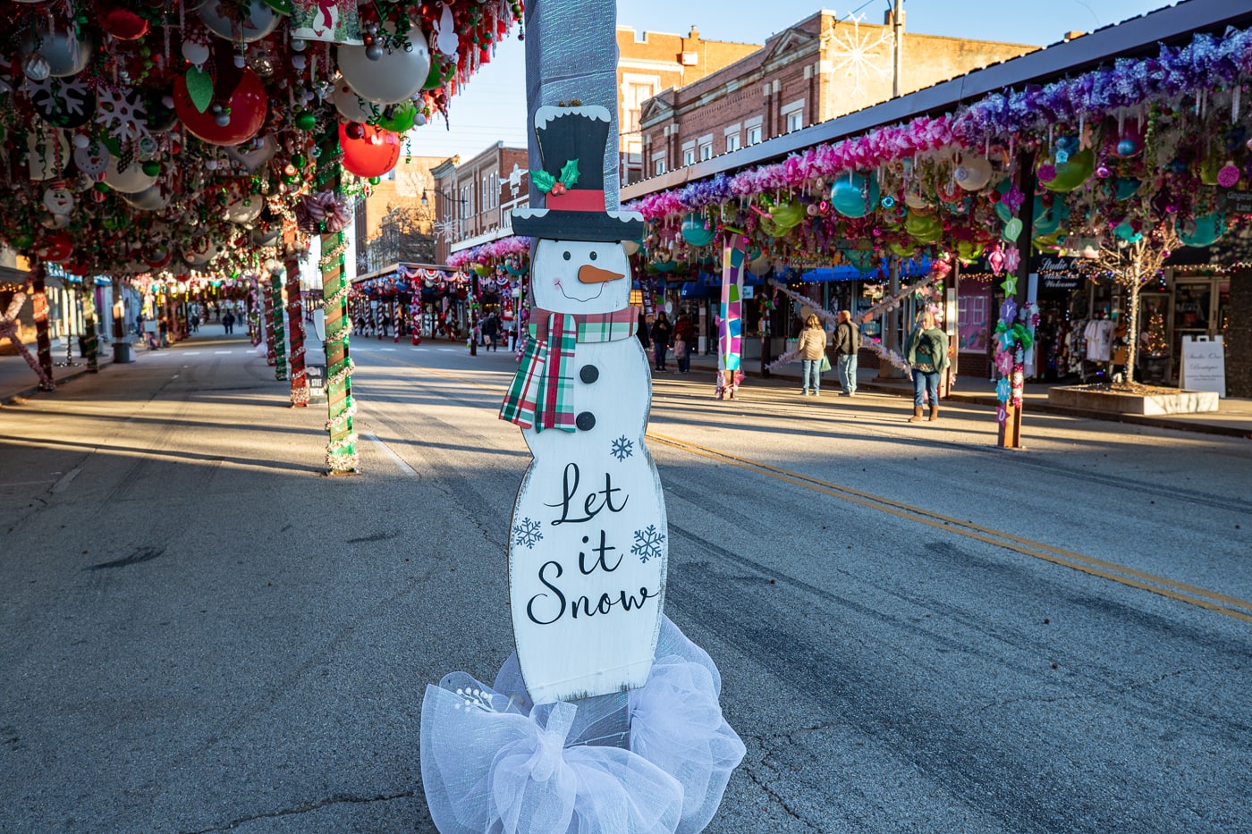 Route 66 Christmas Chute in Sapulpa, Oklahoma