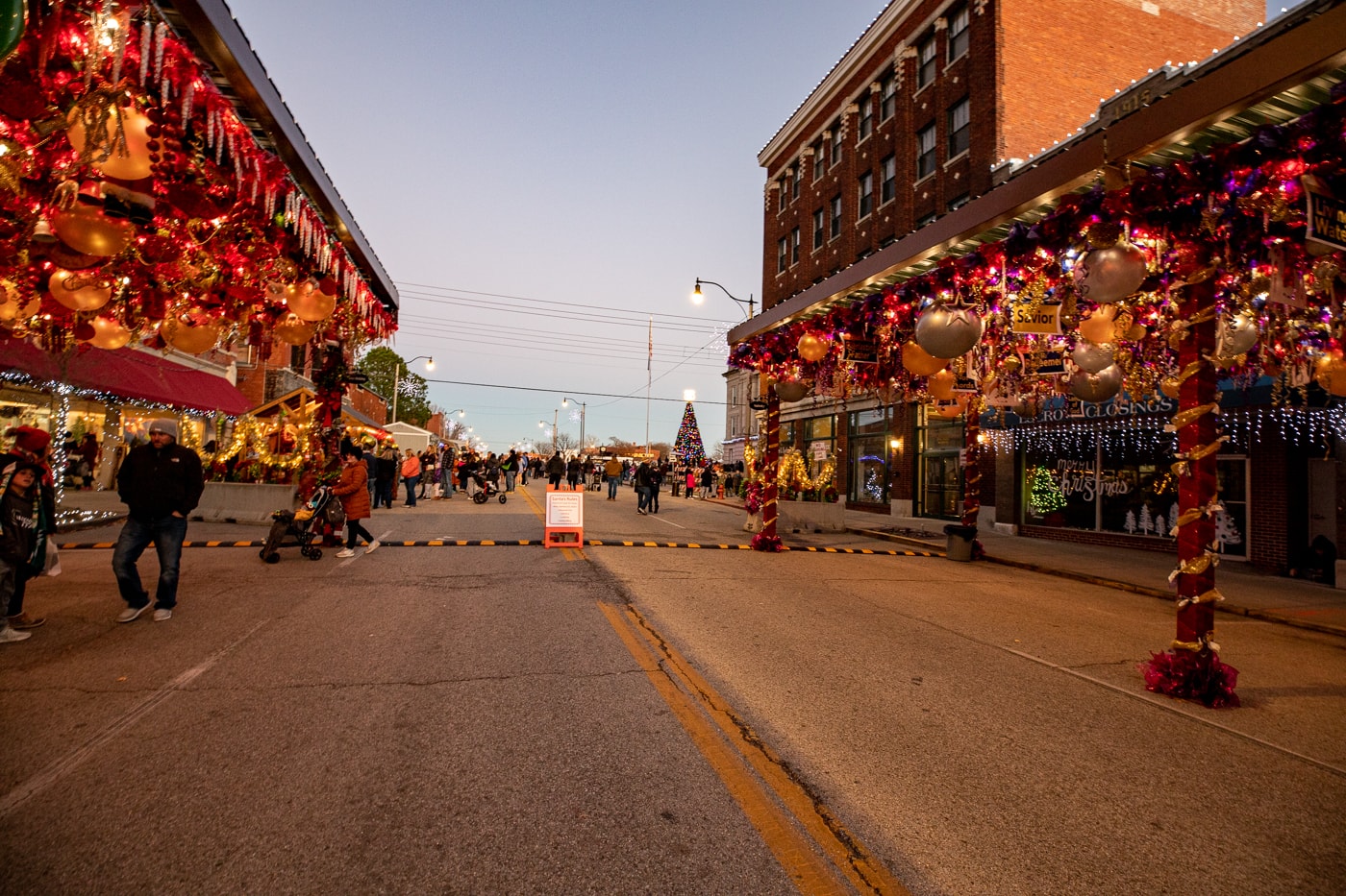 Route 66 Christmas Chute in Sapulpa, Oklahoma