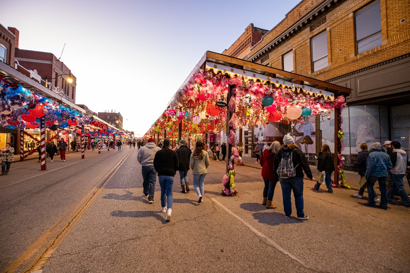 Route 66 Christmas Chute in Sapulpa, Oklahoma